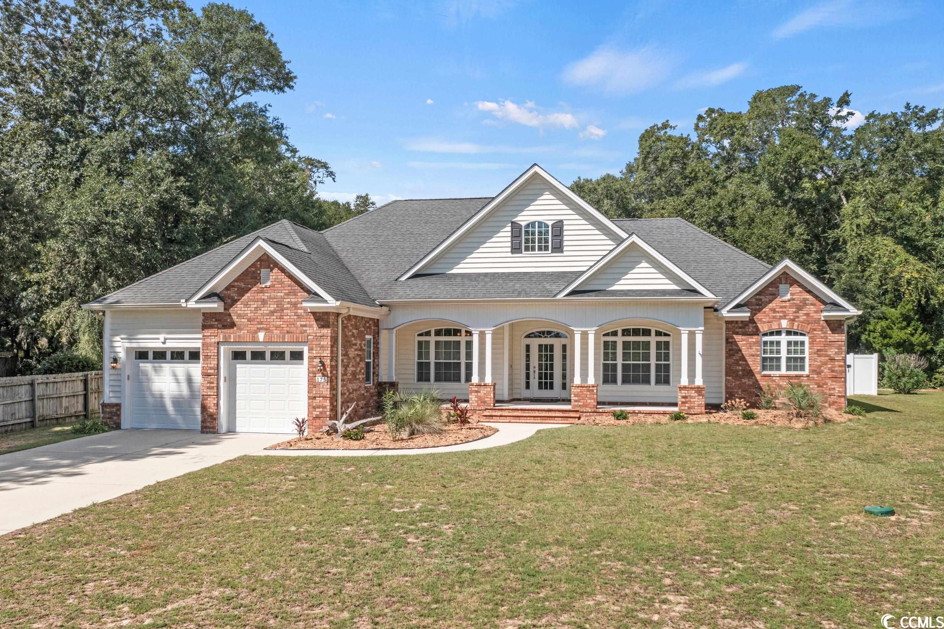 location, location! must see this custom built home! situated on a large lot off the south causeway to pawleys island. this 4 bedroom, 3 bathroom home is tucked away on a quiet street offering plenty of privacy, marsh views & sounds of the ocean. the front porch is a great area to grab the rocking chairs and enjoy the views of the tall marsh grass & the salt-air breeze. the completely fenced in backyard provides ample green space and a beautiful saltwater pool. upon entering, the home greets you with an open floor plan, brazilian cherry hardwood floors, fresh paint throughout the foyer, formal dining room & natural light throughout. there are 2 living room areas offering custom built-in’s & a fireplace! you will find the gourmet kitchen to boast stainless steel appliances, granite countertops, gas stove, breakfast bar & nook overlooking the second family room area. split floor plan! the immense primary bedroom suite has a reading nook, tray ceilings and his & her walk-in closets. primary bathroom has a double vanity, spacious shower with bench, water closet and a soaking tub. oversized screened-in porch off the rear of the home is perfect for entertaining & enjoying each season of the year in the low country. the porch overlooks the crystal blue pool and patio which is perfect for grilling out and enjoying the outdoors. there is a full laundry room, 2 car garage with shelving! awesome walk-in attic space with views of the ocean from the upper window. a wonderful bonus is the detached storage building in the backyard. enjoy the freedom of no hoa and all of the wonderful restaurants and entertainment that pawleys island provides! it is a quick 2 minute golf cart ride or bike ride to the beach. owner will consider selling the golf cart as well! this property is unique & a rare find! hurry & schedule your showing today.