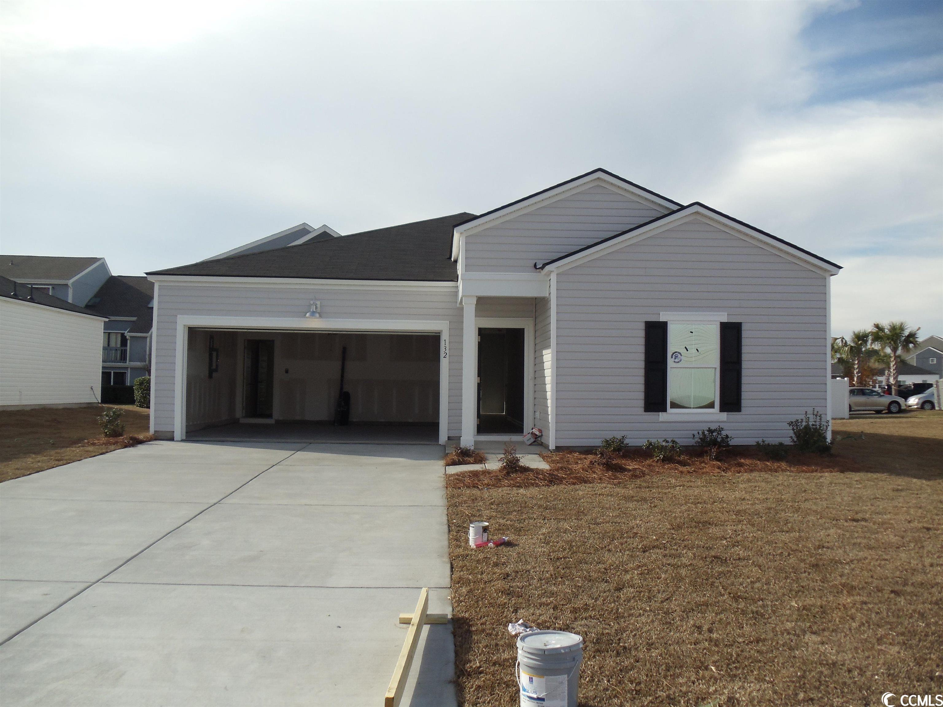DECEMBER CLOSING! This single-story home features two bedrooms and a bathroom located at the front of the home, while the open kitchen, breakfast area and family room flow to the backyard with adjacent sliding doors. At the back of the home is the owner’s suite with a full-sized bathroom.    The pictures in MLS are of our model home in another location.
