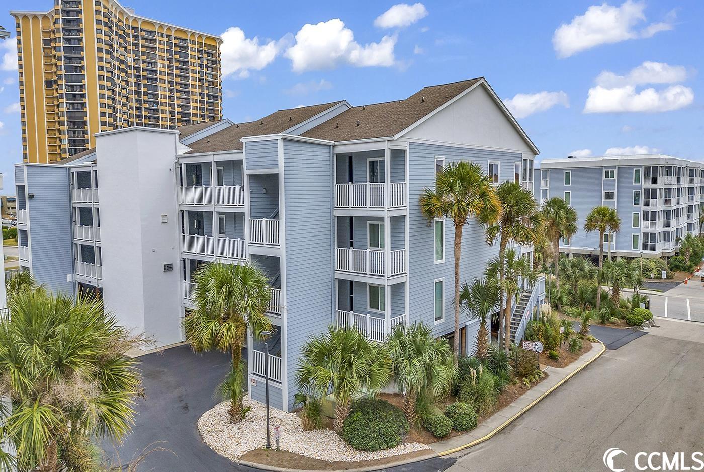 location is spectacular - 3 bedroom, 2.5 bath furnished condo with ocean views in the desirable shore drive section of myrtle beach!  popular pelican's landing located on the second row and only a "hop, skip and jump" to the beach! unit 315 is an open floor plan complete with breakfast bar, wet bar/mini refrigerator, and soaring vaulted ceilings/ skylight for natural light.  kitchen updated with granite countertops and stainless steel appliances. mattresses recently replaced, newer stove, and carpet in the bedrooms is just a year new. there is a screened porch at the condo entrance -which gives you a cottage feel, and it's a great place for storing the cooler and beach chairs.  enjoy beach and ocean views from top locations - from the screened balcony  in the living room and the balcony off the primary bedroom. the washer and dryer are located in storage area in this area. best of all, pelicans landing is one of the few buildings at shore drive with an elevator and parking under the building making it easy to load and unload! hvac is just 5 years old.  not only is this unit a stone's throw to the atlantic ocean, but within walking distance to popular ocean annie's oceanfront bar, flip flops, and apache pier which includes an arcade. less than a 5 minute drive to the arcadian golf course, laser tag, putt putt golf, go carts, bass pro shop, tanger outlets, alligator adventure, wal-mart, kroger, and numerous food and entertainment establishments. this unit has a great rental history and lots of repeat customers! square footage is approximate and not guaranteed. buyers responsible for verification.