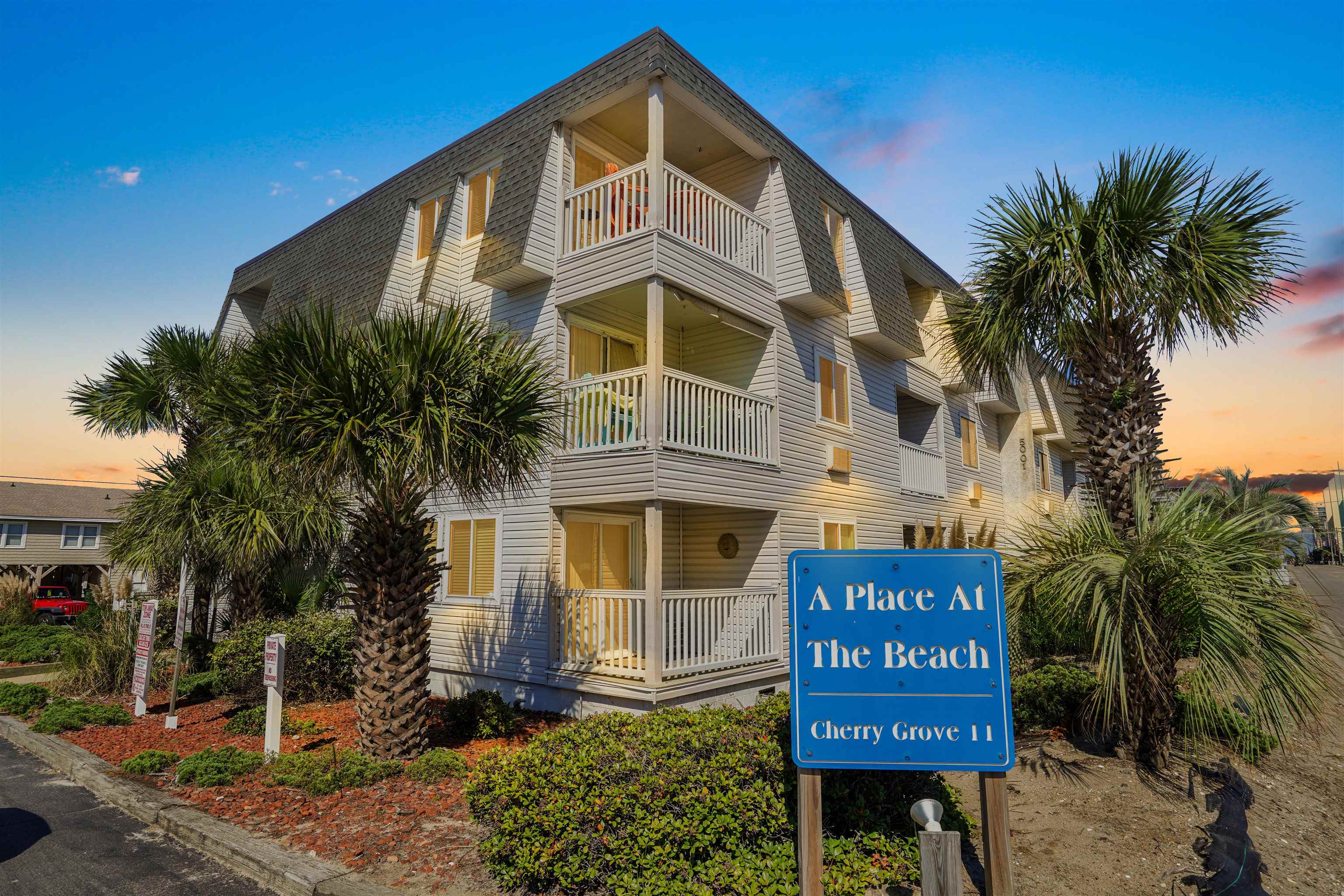 this beautiful ocean view condo is nestled in the cherry grove section of north myrtle beach. ideal for a delightful vacation rental or a serene retreat. stand in your living room and gaze out to the gorgeous ocean views just beyond your balcony. this property is just steps away from a section of north myrtle beach’s most pristine beaches. not far from delicious local restaurants, shopping and plenty of things to do! a nearby boat launch is perfect for water enthusiasts, with great opportunities for paddle boarding and exploration. hoa dues covering water, sewer, cable tv, and internet. benefit from low electric bills. ready to move right in; this unit is being sold turn-key. the complex features a lovely pool, two charcoal grills, an outdoor shower, sand stations, and a secure storage room for personal items and water toys. book your private showing today!