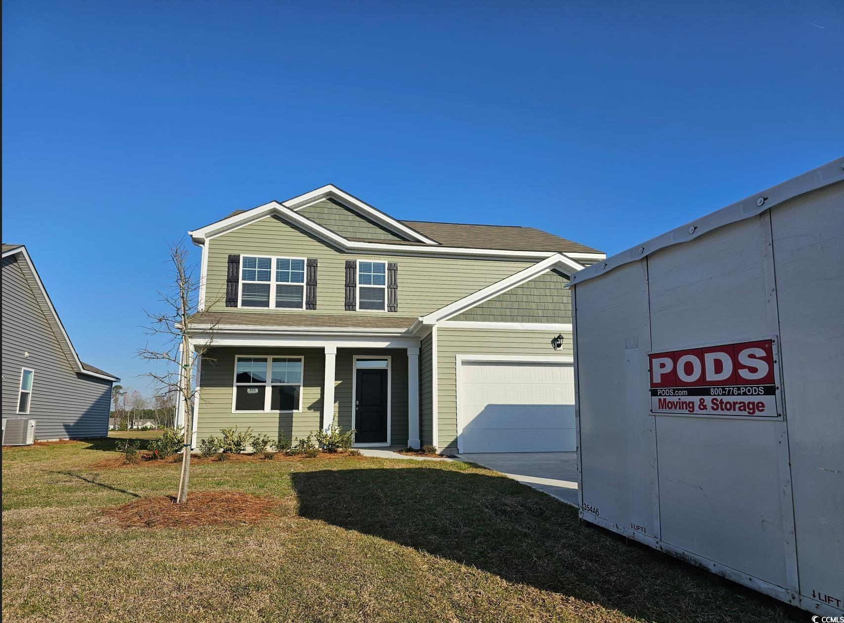 the perfect location; in the carolina forest school district! close to conway medical center, college, downtown conway, myrtle beach shops/restaurants and beaches. this new community offers a clubhouse, pool and fitness center! the elle floor plan offers plenty of space with room to grow. featuring a first floor primary bedroom suite with generous bath, walk-in closet, and linen closet. the kitchen boasts a large island with breakfast bar and opens to the casual dining area and spacious living room. granite countertops, 36" painted cabinetry, stainless whirlpool appliances, and beautiful lvp flooring throughout the main living areas all included! there is also a wonderful flex space on the main level that could be a dedicated home office or a formal dining room. sliding glass doors off the dining area lead to the rear covered porch for added outdoor living space. upstairs offers large secondary bedrooms plus an expansive secondary living area. it gets better- this is america's smart home! control the thermostat, front door light and lock, and video doorbell from your smartphone or with voice commands to alexa. tankless gas water heater and a two-car garage with garage door opener also included.  this is america's smart home! each of our homes comes with an industry leading smart home package that will allow you to control the thermostat, front door light and lock, and video doorbell from your smartphone or with voice commands to alexa. *photos are of a similar elle home.  (home and community information, including pricing, included features, terms, availability and amenities, are subject to change prior to sale at any time without notice or obligation. square footages are approximate. pictures, photographs, colors, features, and sizes are for illustration purposes only and will vary from the homes as built. equal housing opportunity builder.)