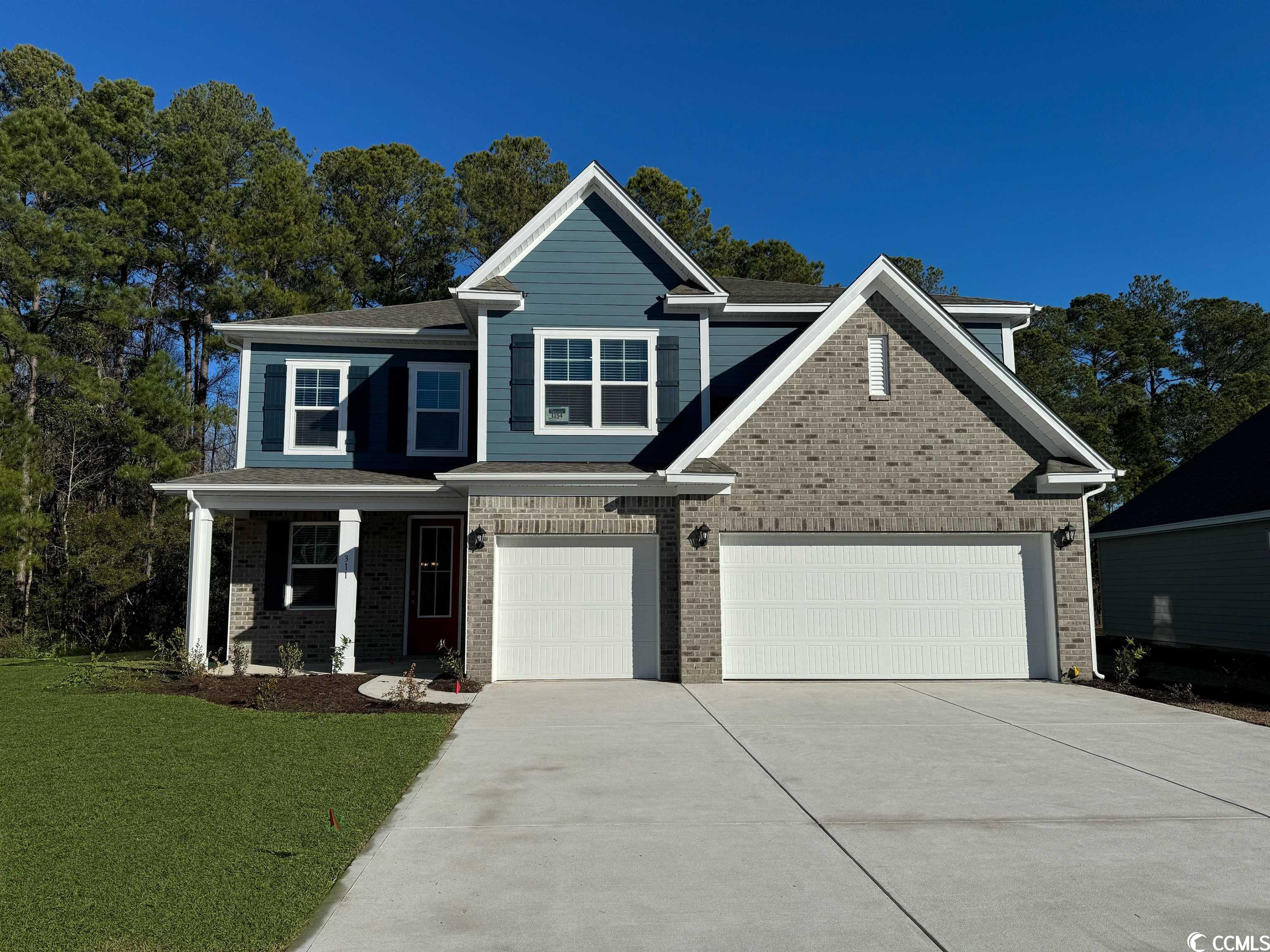 unique floorplan with plenty of space to spread out and a standard 3 car garage! huge kitchen with a gourmet island/breakfast bar, quartz countertops, stainless steel appliances with a natural gas range, walk-in pantry, and 36" cabinets. expansive family room and formal dining room! there is one bedroom and a full bathroom on the first floor, and 3 more bedrooms, a bonus room, plus the master on the 2nd floor. spacious master bedroom with tray ceiling, tiled shower and separate vanities. this home also has beautiful lvp flooring throughout the main living area and a beautiful staircase with open pickets. enjoy the myrtle beach weather from your screen porch.  waterbridge community is in the sought-after carolina forest area. minutes from grocery stores, shopping centers, golf courses, attractions and the beach! the community is filled with resort-style amenities that make it hard to leave home. this gated community features a clubhouse, the “largest residential swimming pool in sc”, fitness center, tennis, pickleball, basketball, volleyball, and bocce ball, a lake and boat launch! ask about america's smart home!  *photos are of a similar westerly home.  (home and community information, including pricing, included features, terms, availability and amenities, are subject to change prior to sale at any time without notice or obligation. square footages are approximate. pictures, photographs, colors, features, and sizes are for illustration purposes only and will vary from the homes as built. equal housing opportunity builder.)