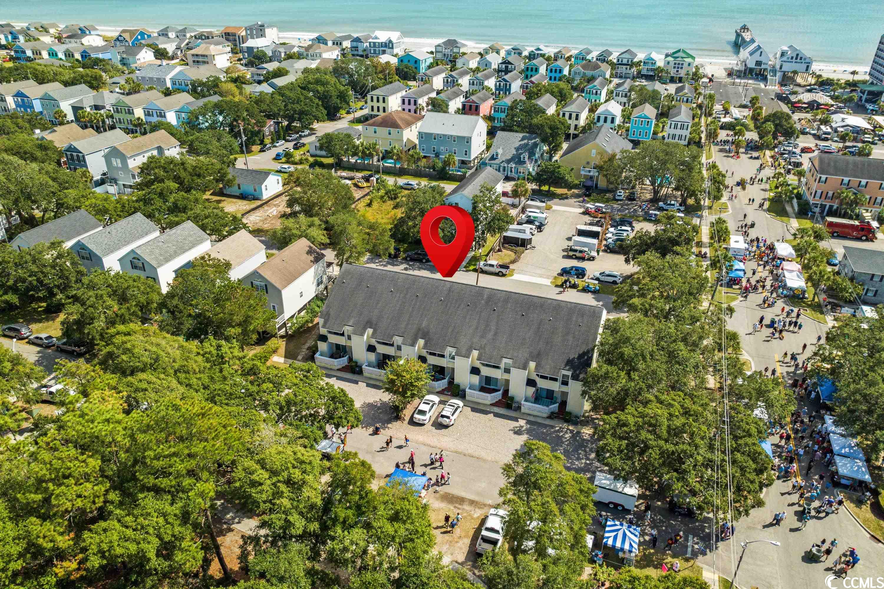 welcome to this unique villa located in the prime section of surfside beach. situated across the street from a park and within a short walk to the beach, surfside pier, and dining, this townhouse offers an unparalleled blend of convenience and tranquility.  this prime townhouse development consists of only 8 units, ensuring a sense of community and exclusivity. the villa features 2 bedrooms and 2 bathrooms, providing ample space for relaxation and comfort. the interiors have been updated with freshly installed new carpet, adding a touch of modern elegance to the property.  but don’t just take our word for it - the pictures truly speak for themselves. from the thoughtful layout to the prime location, this villa is a testament to the beauty and charm of surfside beach.  don’t miss out on this unique opportunity to own a piece of paradise in surfside beach. act now and start living the beach life you’ve always dreamed of!
