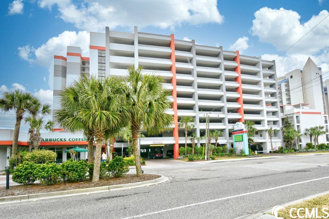 welcome to this fully furnished, 1 bedroom, 1 bathroom unit in the grande cayman resort. this unit is a great rental opportunity in one of myrtle beach's most famous resorts, featuring upgraded flooring and well coordinated furnishings throughout. the kitchen is equipped with all appliances including a stovetop/range, and upgraded countertops, while the living room also includes a murphy bed for an added sleeping space. enjoy the miles and miles of ocean views from your 9th floor balcony, and spend your days at the many activities in the building! the grande cayman's amenities include access to the indoor and outdoor pools, kids pools, water park, hot tubs, golf coordinator, exercise facilities, onsite tiki bar, starbucks coffee shop, onsite dining, and much more! you wont want to miss this. schedule your showing today!