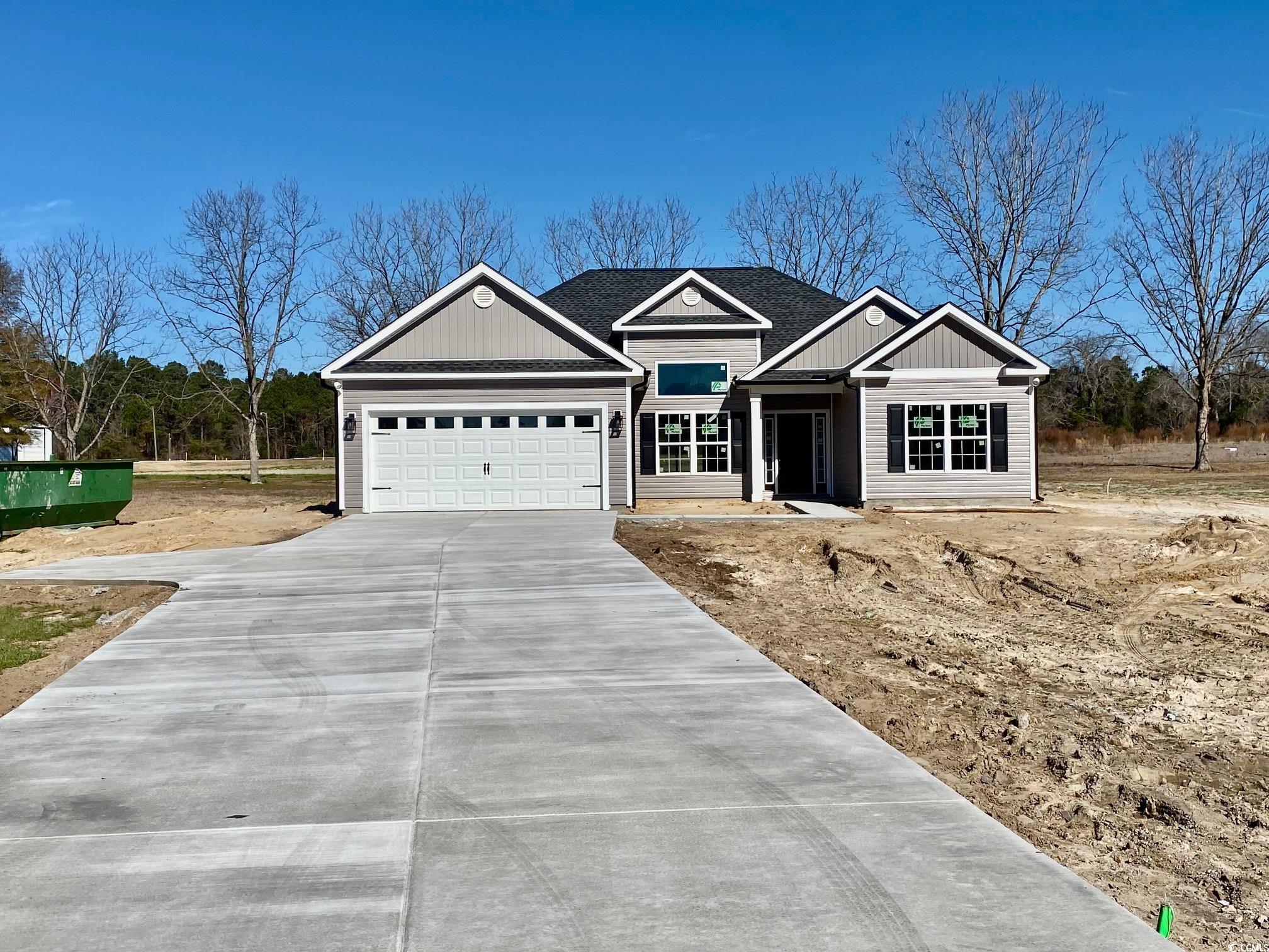 stunning single-level new construction home situated on .82 acres in a country setting. this 4 bedroom 2 bath home offers tons of upgrades and features that set it apart from other homes you might see. large windows boast natural lighting throughout the home. every detail accentuates the next with 7 1/4 inch baseboards, crown molding, can lighting, and neutral selections throughout. all matte black finishes,  42-inch white soft close kitchen cabinets, quartz countertops, stainless steel appliances. luxury vinyl plank flooring in main living areas, tile in wet areas, and carpet in the bedrooms. the fourth bedroom can be used as a flex room or office space. extended driveway and rear patio, 2 car garage, and beautiful pecan trees lining the rear of the property. come and enjoy the country in style. approximately 10 minutes to downtown conway and 30 minutes to the beach where you will find all the dining, shopping, and entertainment the grand strand has to offer.  schedule a showing today!!!