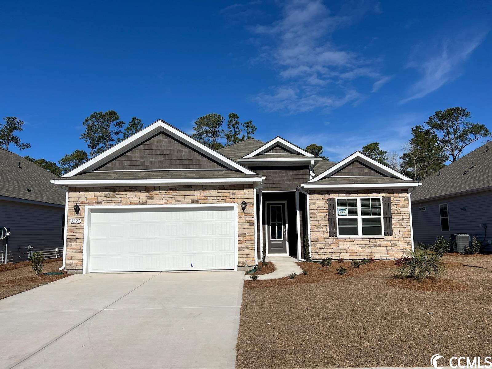 new phase now selling in heather glen! the popular eaton floorplan is now available in our natural gas community where you will enjoy a spacious clubhouse with sprawling verandas, impressive swimming pool, conditioned fitness center, fenced dog park, playground area, and blueberry garden! this one level home has an open concept design with a show stopper kitchen, perfect for family living and entertaining! quartz countertops, stainless whirlpool appliances including a gas range, 10' ceilings, beautiful lvp flooring throughout the main living areas! luxury owner's suite with tray ceiling and en suite bath featuring a large double vanity, 5' tiled shower, and two linen closets. this home also boasts a spacious rear covered porch to enjoy the coastal breeze and an extended garage for additional storage. it gets better- this is america's smart home! control the thermostat, front door light and lock, and video doorbell from your smartphone or with voice commands to alexa.  *photos are of a similar eaton home.  (home and community information, including pricing, included features, terms, availability and amenities, are subject to change prior to sale at any time without notice or obligation. square footages are approximate. pictures, photographs, colors, features, and sizes are for illustration purposes only and will vary from the homes as built. equal housing opportunity builder.)
