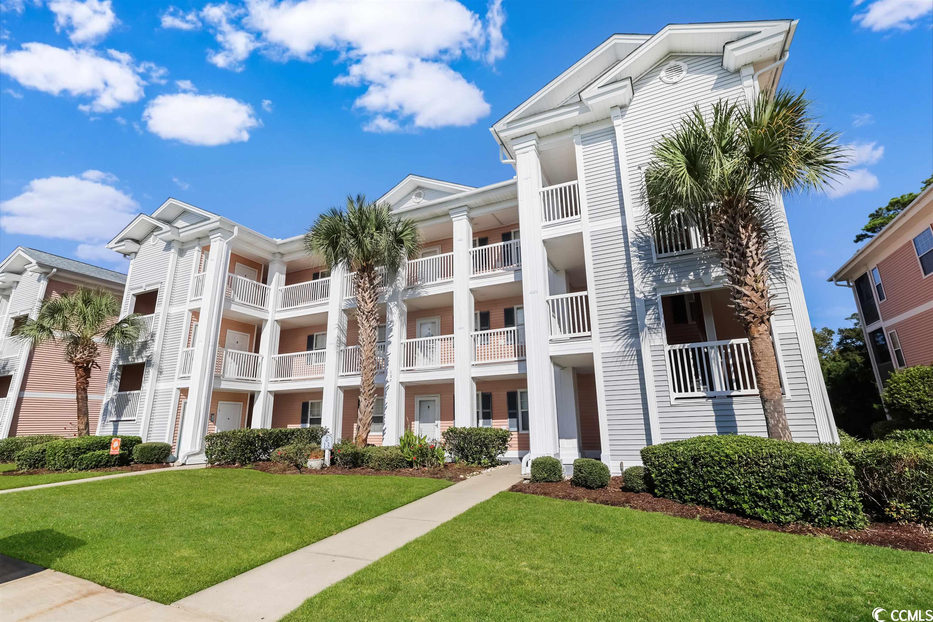 presenting this luxurious end unit 2 bedroom 2 bath condo located in the gated waterway village section of the river oaks community. this piece of paradise has been totally remodeled and features wood look lvp flooring, vaulted ceiling, stylish furnishings, a classic living/dining room combo with a dry bar niche, and showcases a sliding glass door that opens up to a memorable balcony overlooking the 1st hole & 2nd tee box of the fox course. the inviting kitchen is equipped with a stainless steel appliance package, granite counter tops, a breakfast bar, ample cabinet spaces, a laundry closet, a double door pantry, and a delightful coffee nook. the master suite offers peaceful golf views, double bi-fold door closet, a ceiling fan, private access to the master bath hosting a single sink vanity, a comfort station, and a timeless tub/shower combo. this exquisite condo is finished with an additional bedroom, a full guest bath along with extra closet/storage spaces. your community amenities include a security guard from 7pm to 5am, an outdoor pool with tranquil intracoastal waterway views, tennis court, heated indoor pool, hot tub, pickle ball courts, basketball court, a putting green, a charming gazebo, and a prized fishing pier. this condo affords you easy access to the beach and golfing along with all of the other activities and happenings in myrtle beach including fun eateries, award winning off-broadway shows, public fishing piers, and intriguing shopping adventures along the grand strand. conveniently located to your everyday needs, including grocery stores, banks, post offices, medical centers, doctors’ offices, and pharmacies. check out our state of the art 3-d virtual tour.