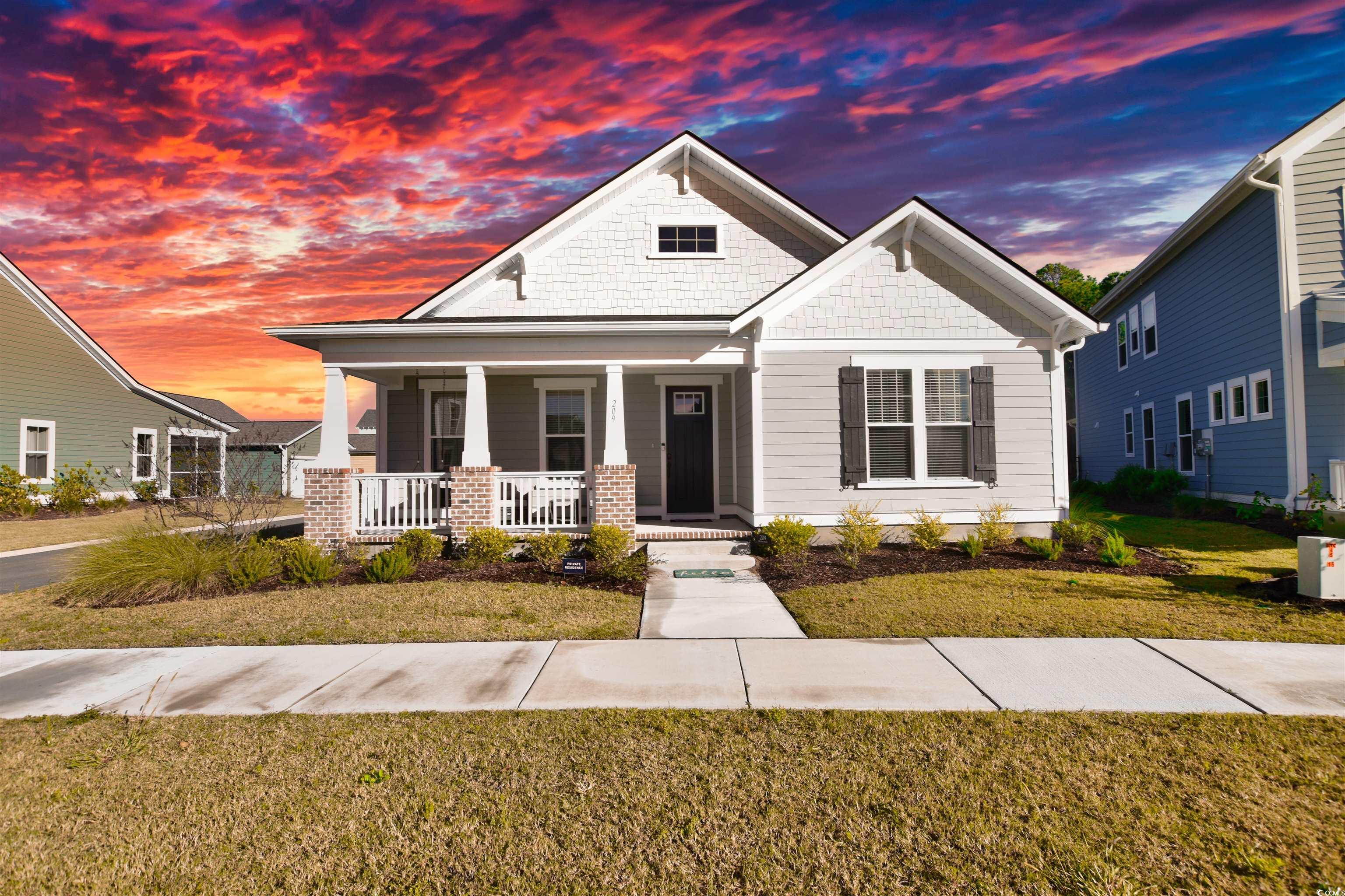 your home awaits in sayebrook, ready for immediate occupancy! dive into an engaging and vibrant lifestyle with a plethora of community features, combined with the allure of nearby hotspots like the renowned market common district, premier golf courses, the iconic myrtle beach boardwalk, and the picturesque murrells inlet marshwalk, among others. the jaybird model epitomizes grace and allure, offering a dynamic layout. enjoy indoor-outdoor living with direct access to a covered patio from the expansive great room, which seamlessly flows into a sunlit casual dining space and an efficiently designed kitchen. this kitchen boasts a large central island with seating, extensive counters, abundant cabinet storage, and a generous pantry. the primary bedroom suite promises comfort, equipped with a spacious walk-in closet and a luxurious ensuite bathroom featuring a vast shower, linen storage, and a secluded toilet area. the additional bedrooms, situated off the primary entry, provide spacious closets and share a well-appointed bathroom. this home's design is completed with a conveniently located laundry room and abundant storage options. don't miss out; visit this captivating home today!