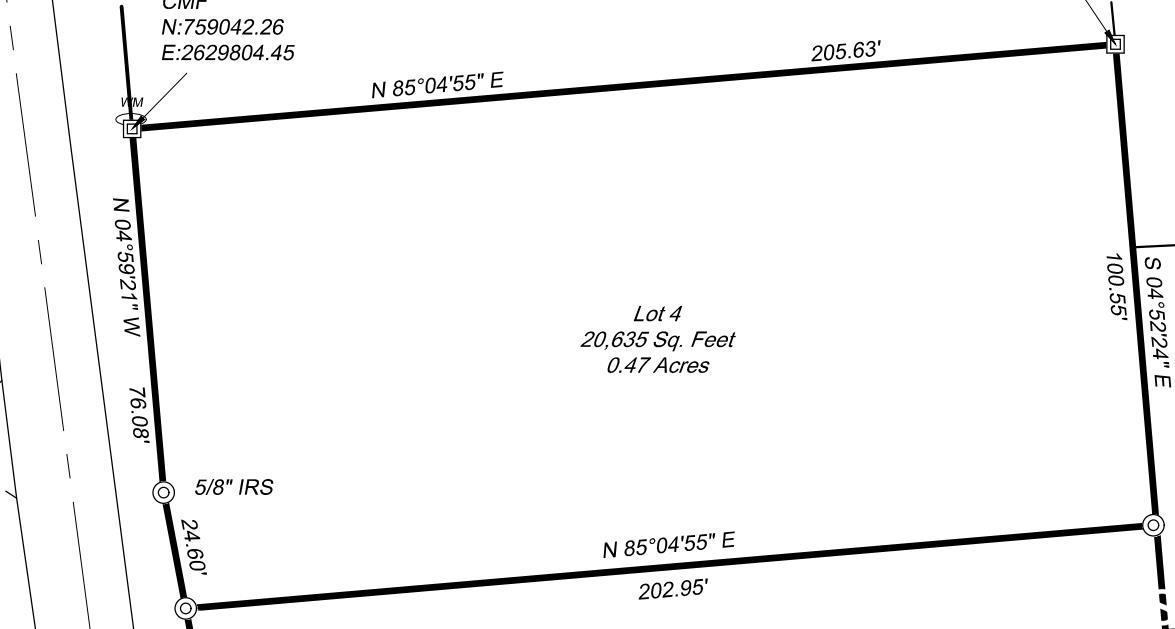 Lot 4 Missouria Ln. Conway, SC 29526