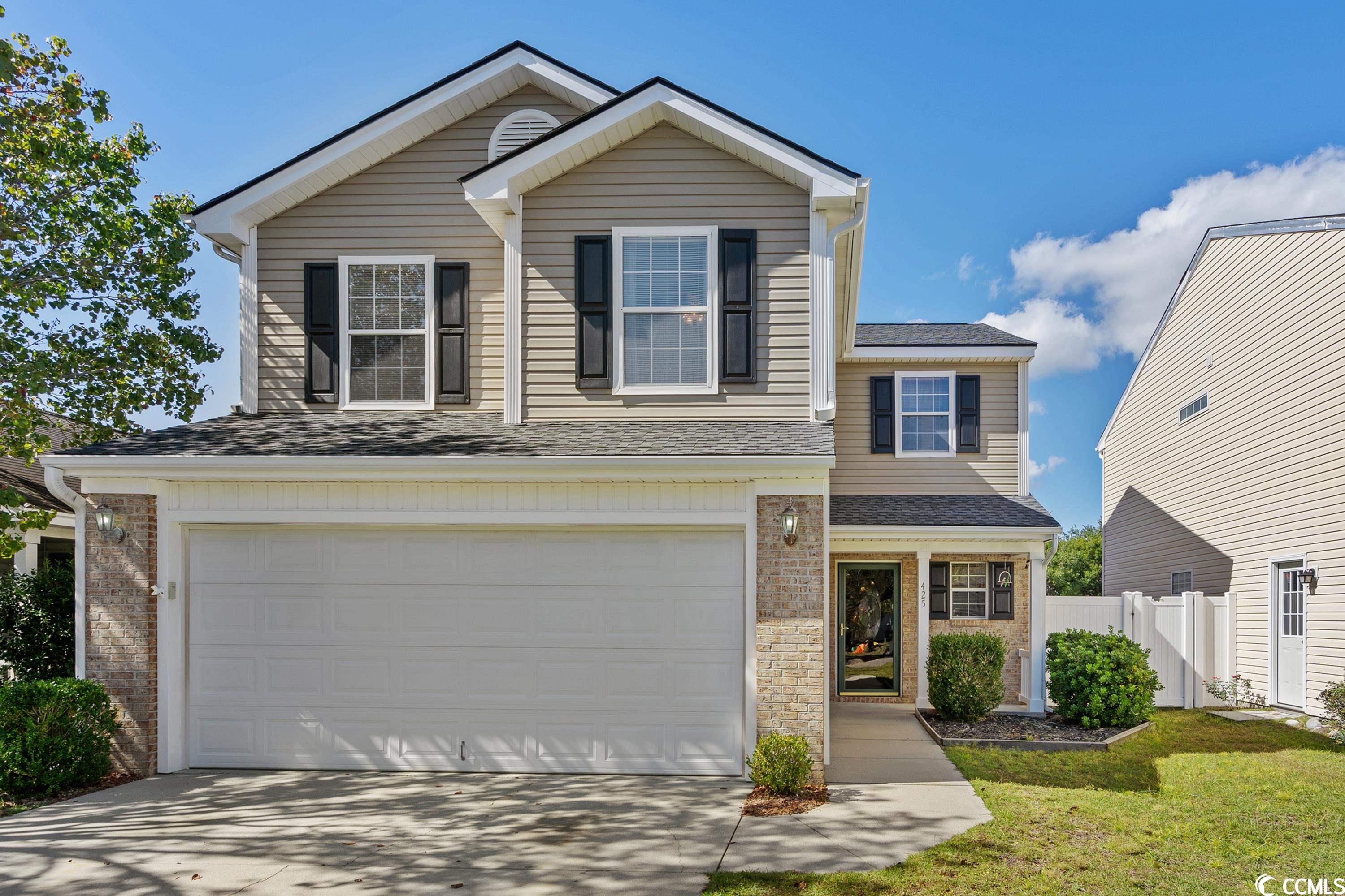 welcome home to your beautiful 4br, 2.5 bath home situated in a cul-de-sac of the highly desirable community of avalon at carolina forest. this lovely home is the valley forge model and this floor plan is both open and private. this home has a large living space, perfect for plenty of seating and a convenient half bath located downstairs for guests. off from the living room you'll find a carolina room where light flows through beautifully. the open kitchen has new stainless steel appliances, stunning brand new professionally installed epoxy countertops, and a breakfast bar. from the kitchen you will find the formal dining room that is perfect for hosting friends and families alike for any holiday or special occasion. upstairs you have a spacious master bedroom and large walk-in closet. the master ensuite has a garden tub and walk in shower. all 4 bedrooms are located upstairs and have walk in closets and an easily accessible laundry room. this home has a 2-car garage and large backyard with hot tub connection! beautiful lvp flooring, as well as tile and carpeting. new roof installed in 2022 with 50 year shingles and new gutters. two new hvac units and furnace installed in fall of 2022. recently cleaned ventilation for the new homeowner as well. avalon's amenities are unmatched! this 11 acre community has a jr olympic size swimming pool, baseball / softball fields, soccer field, full size basketball court, a regulation sized volleyball court, fishing pond, playground, pic-nic pavillion, extra parking for guests, 12 hour security shared with waterbridge community, and monthly neighborhood events. all of this for such a low hoa! avalon is conveniently located near myrtle beach attractions, market common area, wildlife conservation area, and more! easy access to shopping, beaches, and airport! schedule your showing today!