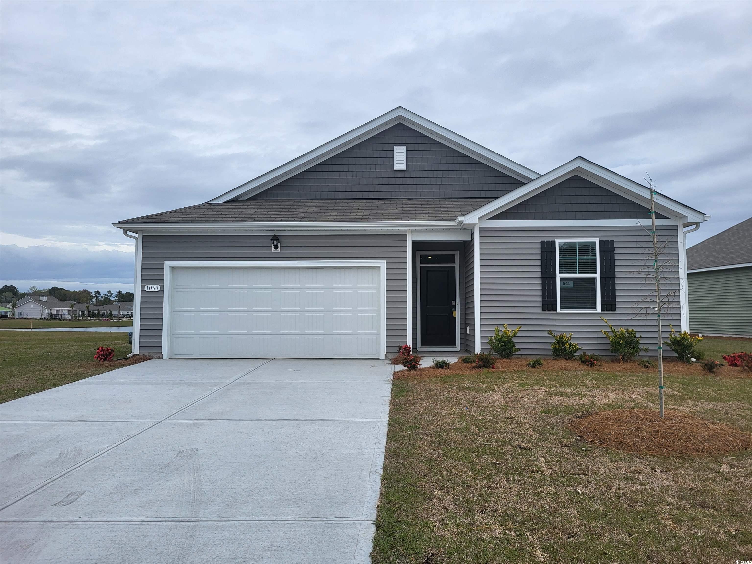 carolina forest school district!!! the perfect location in the carolina forest area; close to conway medical center, college, downtown conway, myrtle beach shops/restaurants! this new community offers a clubhouse, pool and fitness center! this new community offers a clubhouse, pool and fitness center! our cali plan is a thoughtfully designed one level home with a beautiful, open concept living area that is perfect for entertaining. the kitchen features granite countertops, an oversized island, 36" cabinetry, a walk-in pantry, and stainless whirlpool appliances. the large owner's suite is tucked away at the back of the home, separated from the other bedrooms, with a walk-in closet and spacious en suite bath with a double vanity, 5' shower, and separate linen closet.  spacious covered rear porch adds additional outdoor living space. this is america's smart home! each of our homes comes with an industry leading smart home package that will allow you to control the thermostat, front door light and lock, and video doorbell from your smartphone or with voice commands to alexa. *photos are of a similar kerry home.  (home and community information, including pricing, included features, terms, availability and amenities, are subject to change prior to sale at any time without notice or obligation. square footages are approximate. pictures, photographs, colors, features, and sizes are for illustration purposes only and will vary from the homes as built. equal housing opportunity builder.)