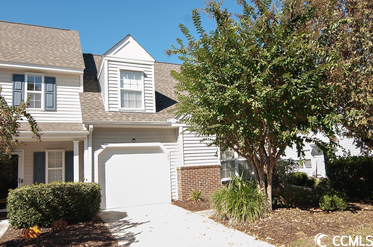 lovely pond-view, end-position townhome makes it possible for single-level living. the foyer provides direct walk-in access (no stairs), and the main floor boasts a light-filled kitchen with plenty of cabinets and counter space, living area with vaulted ceiling, all-seasons porch and primary bedroom suite. the top floor offers two additional bedrooms and full bath. additional features include patio, one-car garage and overflow parking right across the road. perfect for primary home, vacation getaway or retirement plan. just off the beaten path, the pawleys place community provides winding low-traffic roads, a sparkling scenic pond, walking paths and swimming pool. its central location within pawleys island makes it easy to walk or bicycle to the bank, grocery store, shops and restaurants. the beaches are within easy reach. historic charleston is a daytrip away. myrtle beach is an easy commute.
