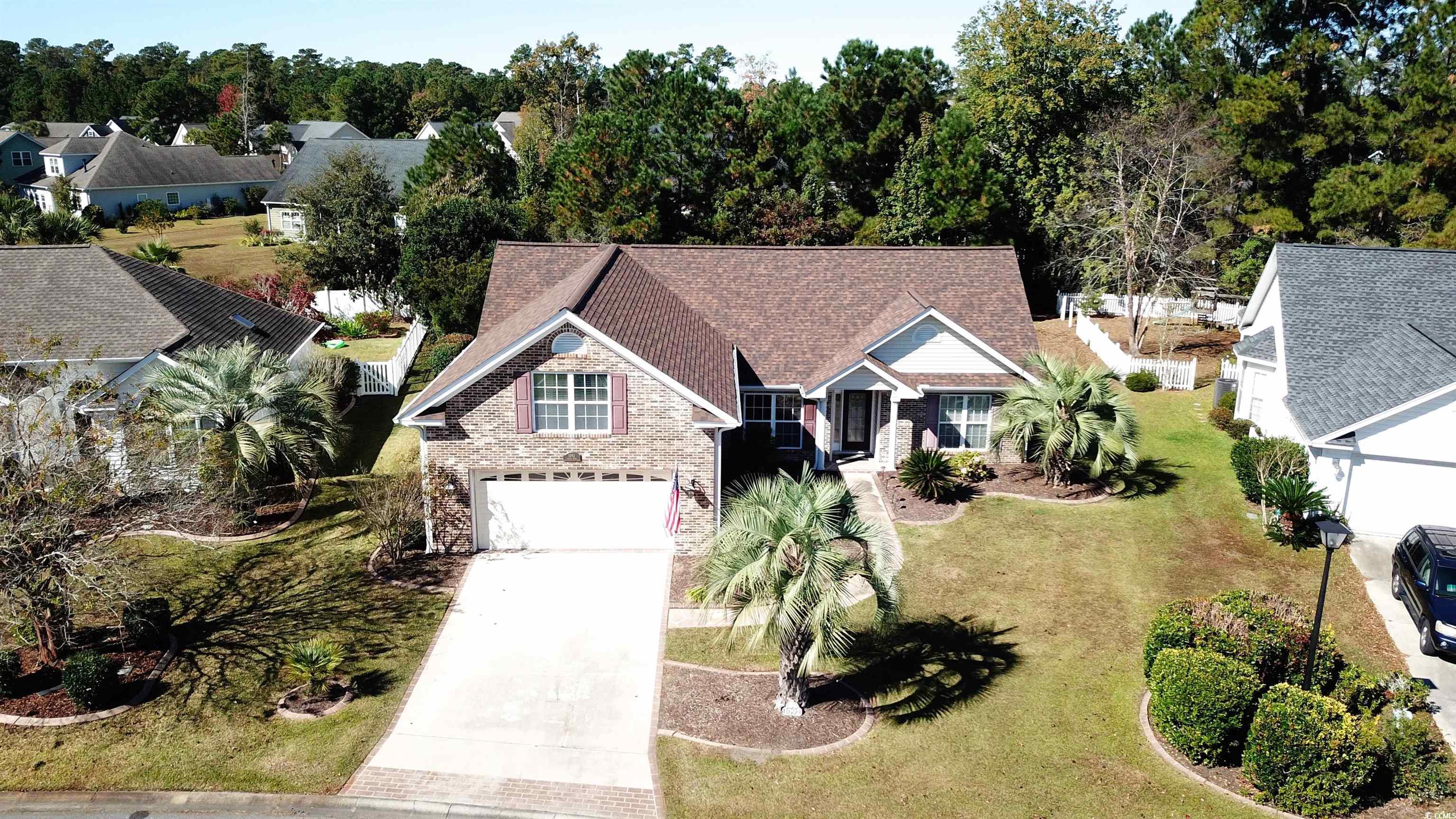 location, location, location. welcome to springfield a small community of only 99 homes tucked away in murrells inlet sc. just minutes from the marsh walk, surfside & lichfield beaches, you have access to all the area offers. restaurants, shopping and entertainment are all within a golf cart ride from this beautiful home. vestry dr offers a large great room with vaulted ceilings and tons of natural light that opens up to a sun room creating an open airy feeling. the split floor plan offers privacy for the master bedroom with two more bedrooms on the opposite side of the house downstairs & one upstairs. a brand new roof with 30yr architectural shingles was installed october 2022, all of the appliances have been recently updated with stainless steel, newer paint throughout and flooring upstairs. the sun room opens up to a spacious patio with a pergola that has sun shades and is perfect for enjoying days in the large private back yard. this home is turn key ready for your family, with an oversized garage to fit your truck or large suv & irrigation system to keep the lawn looking great. all this just steps from the pool and clubhouse.