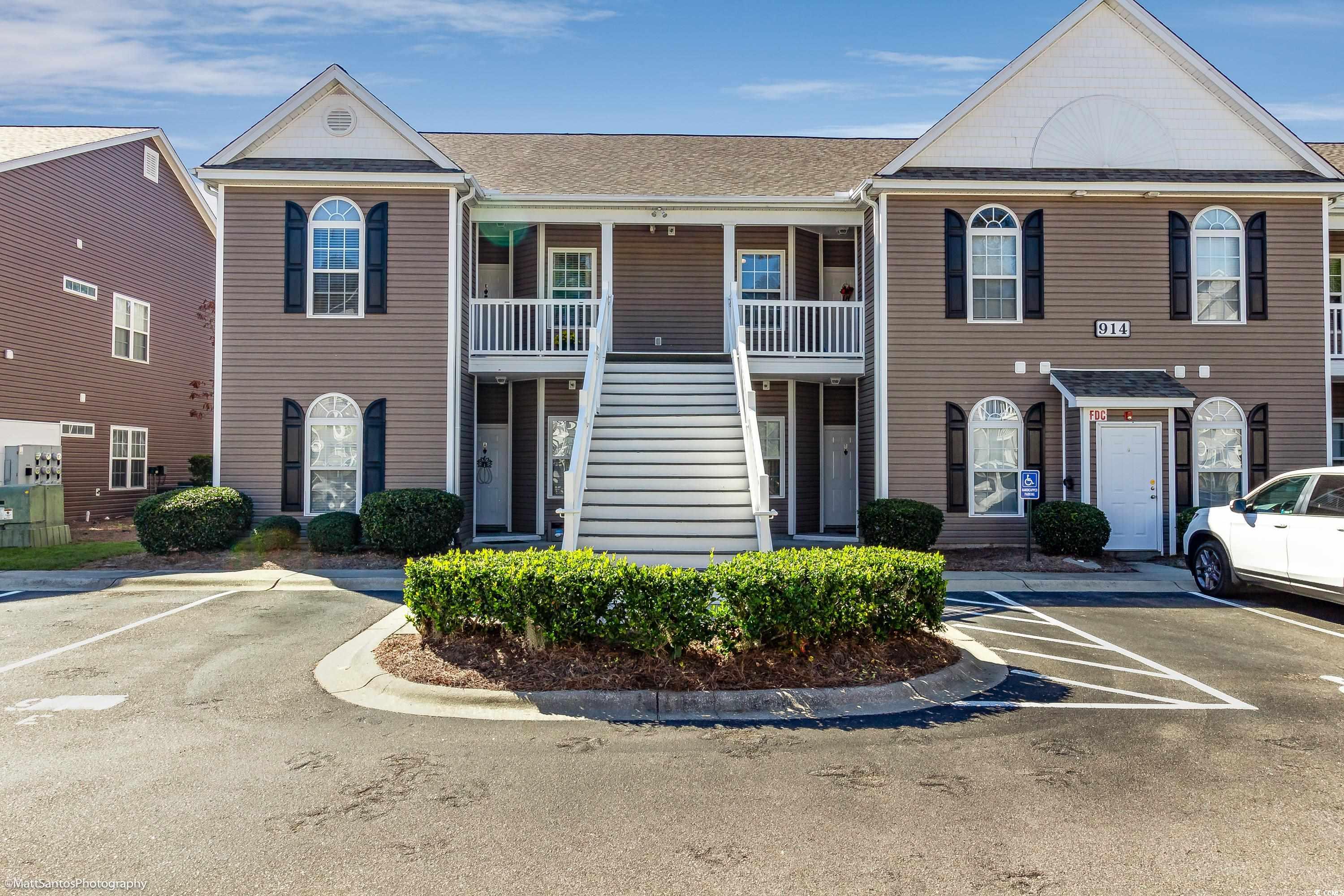 3 bedroom/2 bathroom condo in one of the few gated condominium neighborhoods in pawleys island. great location to the beach, and easy access to the local shopping and restaurants, as well as golf courses.  living here gives you a quick walk to stables park where you can enjoy the walking and biking trails, disc golf and the playing fields.  this quiet neighborhood is a hidden gem, with gated access and community pool. this upstairs unit has a front porch area with morning sun. the interior is decorated with cheerful colors and wonderful vaulted ceilings!! the kitchen has a breakfast counter for casual seating; stainless steel appliances; granite counter tops; under cabinets sensor lights and wait until you open the cabinets! there are pull-outs in the kitchen and bathroom as well as fan timers in the bathrooms. there are two bedrooms at the front of the home- one has a pocket door so the the bedroom and bathroom can become a private suite for guests. the primary bedroom is at the other side of the house and has two closets, one being a walk-in closet. the screened-in porch is great for relaxing, and for the sunny afternoon, there are blinds and a ceiling fan. light and bright inside the home!! this home is well-maintained, clean and ready for its new owner. new roof 2023, new hvac 2018. this condo is just steps to the community pool and just a couple miles from litchfield beach. living in pawleys island gives you the opportunity to get to charleston in just over an hour, and myrtle beach is just 40 minutes north. this is a chance at true beach and golf living and perfect for full-time or part-time!
