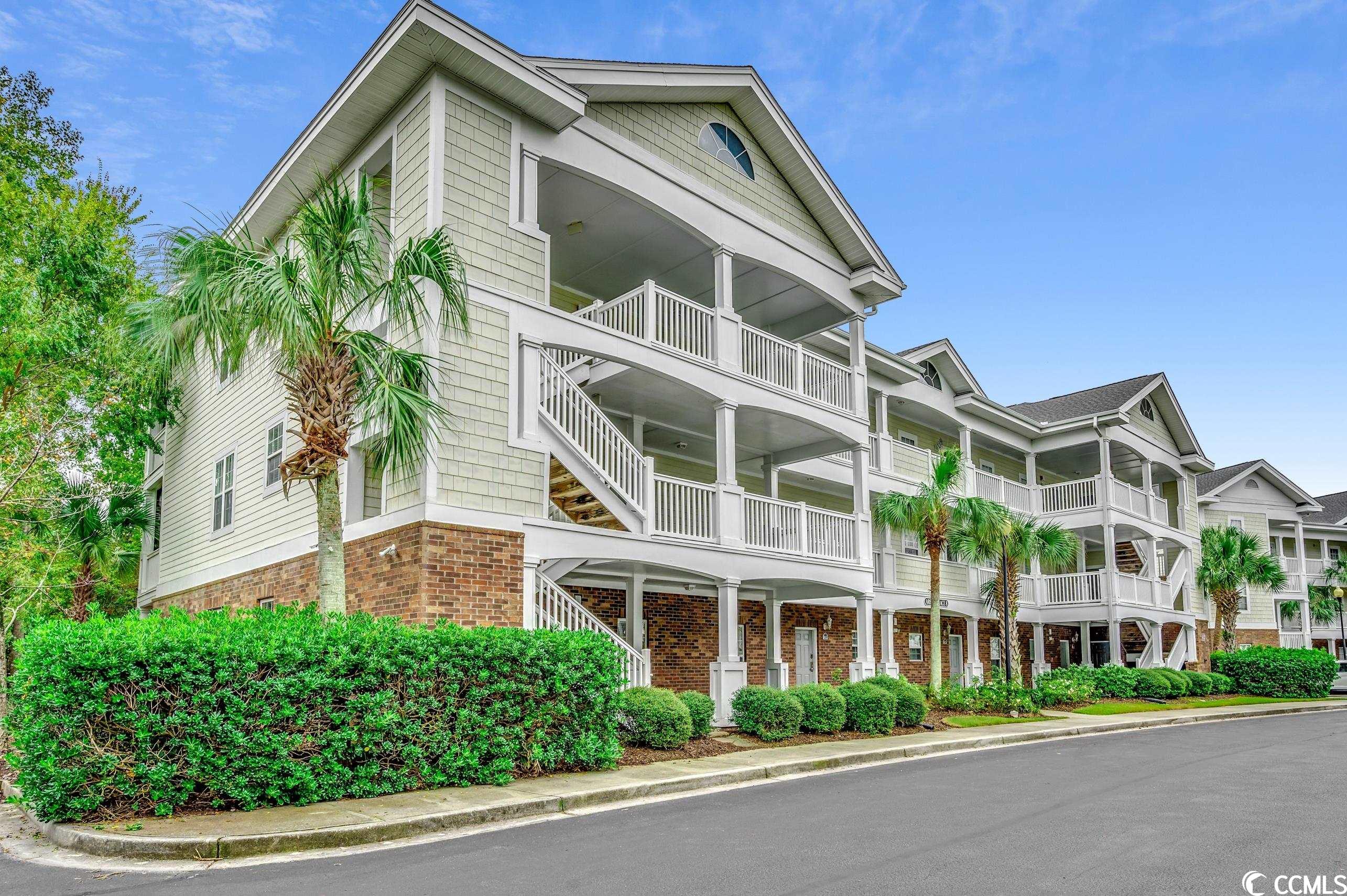 welcome to absolute paradise! if you love the beach and golf, this is the perfect place for you! relax at the oceanfront cabana or play a round on one of the many excellent courses that barefoot has to offer! arbor trace is an established community, and this furnished end unit is located on the 1st floor so it's easily accessible for everyone. this lovely condo has been primarily used as a second home, but it is on a short-term rental program with vacasa. as you enter through the foyer, you will notice an open concept with a split floor plan. this entire unit has been freshly painted and it has upscale crown molding with chair railing, which both add a sophisticated touch. there are extra windows that provide natural light as well. the spacious owner's suite has a walk-in closet. as you venture outside, you will discover a covered porch with a serene view of the trees. there is a lot of privacy back there, and it's the ideal place to sit back and relax after a long day. there's also an attached storage room where you can keep all of your beach necessities. the washer/dryer will convey along with the window treatments. this lovely condo has been very well maintained by the owners, and they are even offering a home warranty for extra peace of mind. come take a dip in the resort-style pool at the north tower or cool off in the community pool located directly within arbor trace. you can take your bicycle out for a stroll whenever your heart desires. store your boat at the marina and catch a ride on one of the seasonal shuttles to all the stores and restaurants that barefoot landing has to offer! they can also take you to and from the beach on most days during the summer and on the weekends during the rest of the year. make sure to check out the unforgettable concerts at the house of blues and catch a show at the alabama theater. the hoa fees include insurance, water/sewer, trash pickup, cable, internet, and access to tons of amenities! pets are allowed as well. the landscaping has been professionally manicured throughout this development, and there are plenty of sidewalks that you can use for exercising. an optional transferrable golf membership can convey with this unit, and it will help you save a ton of money. barefoot is close to everything that the grand strand has to offer! please don't forget to check out the virtual tour and schedule your showing today! square footage is approximate and not guaranteed. buyer is responsible for verification.