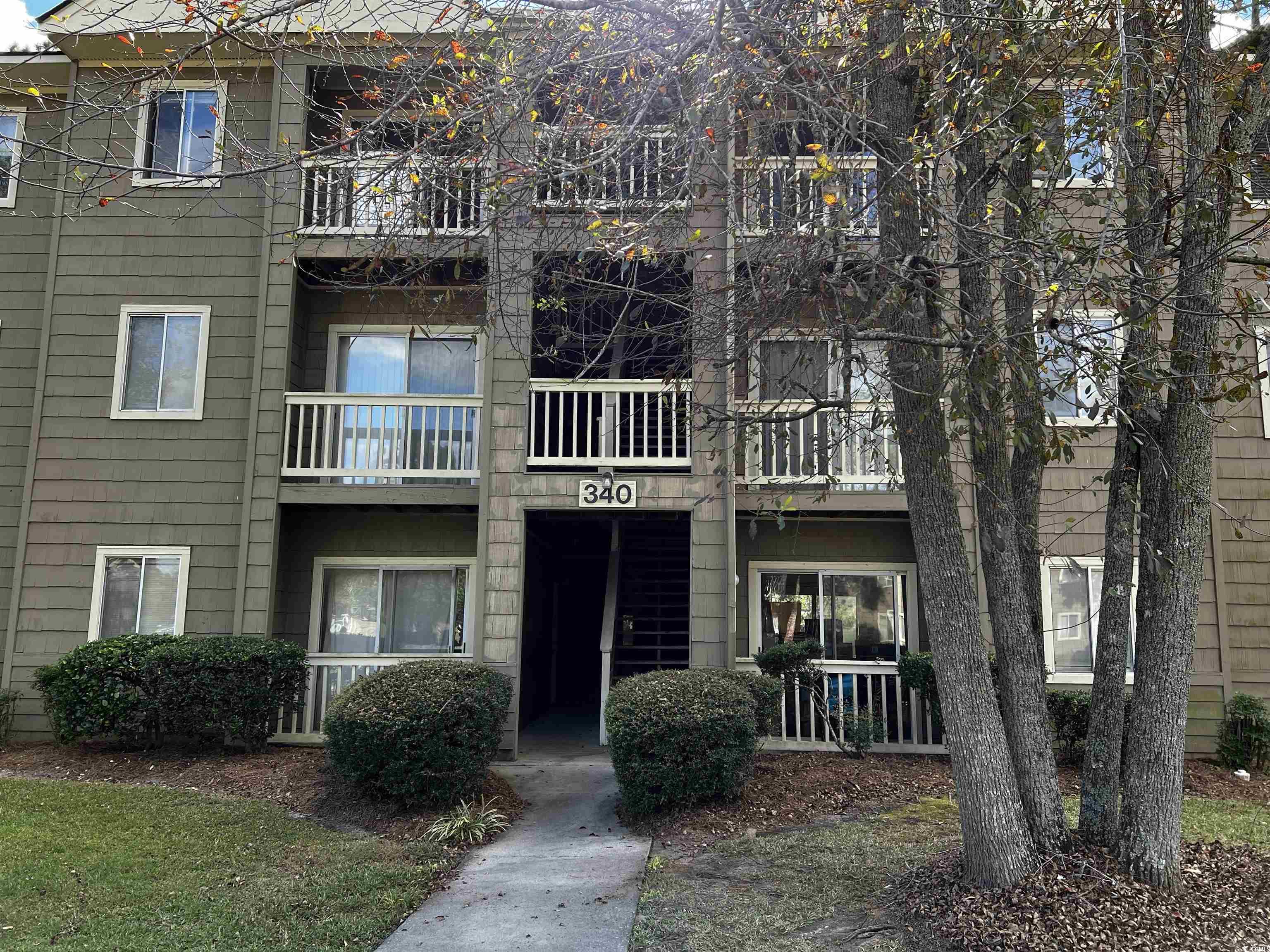 spacious one bedroom condo, beautiful setting, second floor unit. close to both colleges (coastal and hgtc) as well as hospital.  move-in ready.   the unit also contains a dishwasher, stove, fridge, microwave, and garbage disposal, all which have been purchased and installed within the last 15 months.