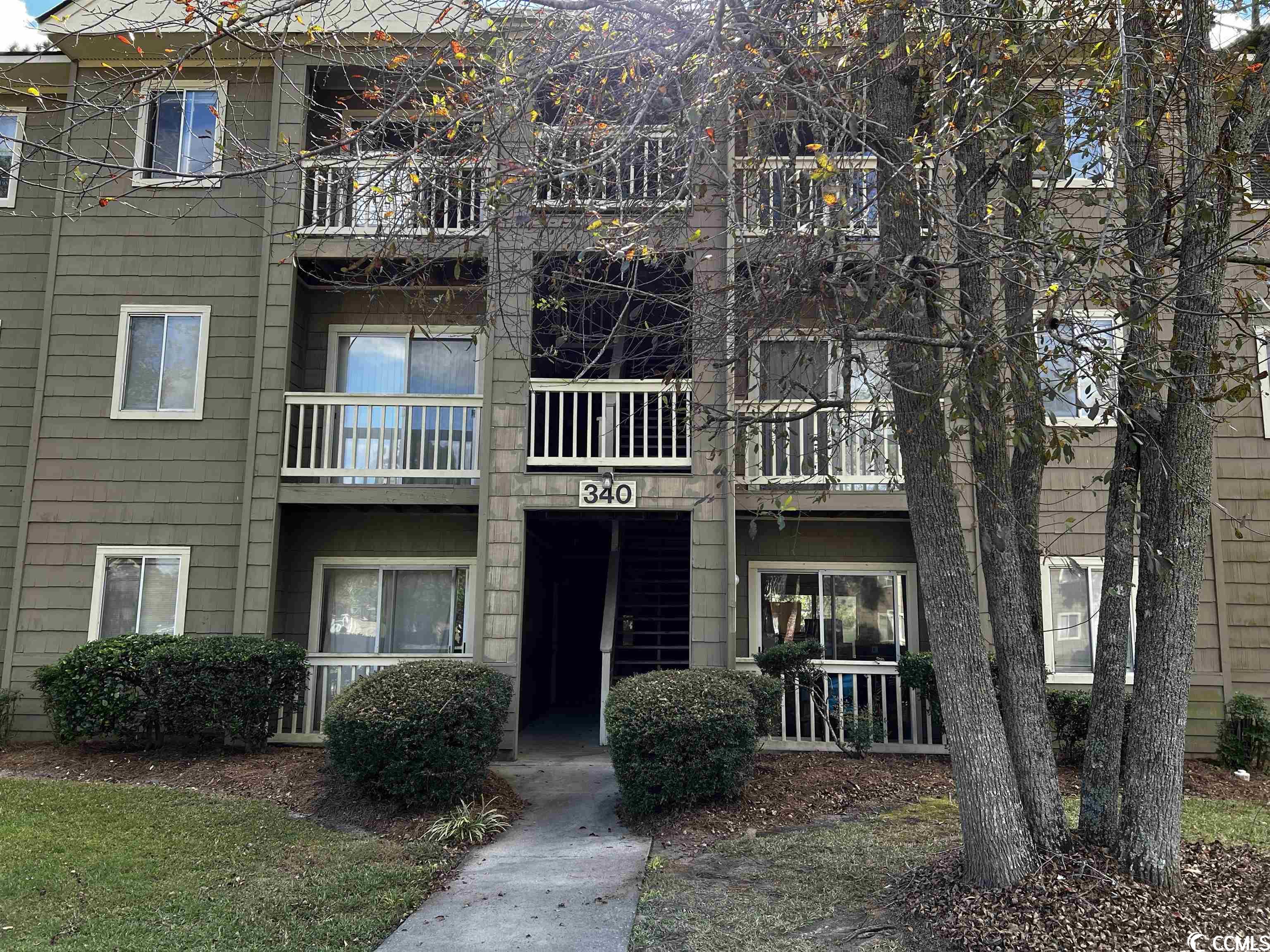 update!!! newly painted--spacious one bedroom condo, beautiful setting, second floor unit. close to both colleges (coastal and hgtc) as well as hospital.  move-in ready.   the unit also contains a dishwasher, stove, fridge, microwave, and garbage disposal, all which have been purchased and installed within the last 15 months.