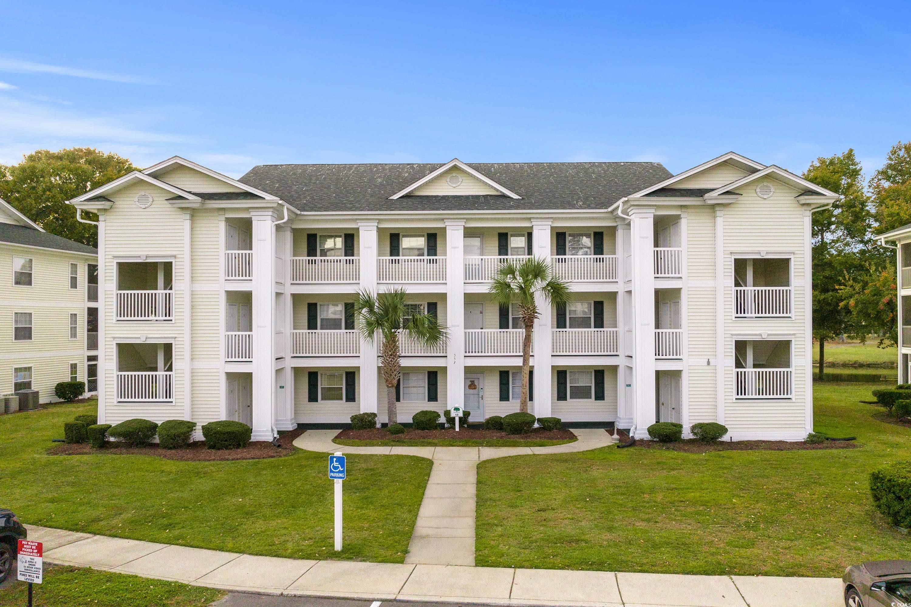 this 2 bedroom 2 bathroom condo is located in the desirable community of river oaks. this lovely home comes fully furnished and is move-in ready with everything you need to start enjoying the beach lifestyle! the open concept is great with the kitchen open to the dining and living room. the screened balcony overlooks the golf course, pond, and pool which is a great area to spend time and relax. this beautiful community offers access to many amenities including outdoor swimming pool, indoor swimming pool and tennis courts. river oaks is conveniently located to shopping, dining and other local attractions.