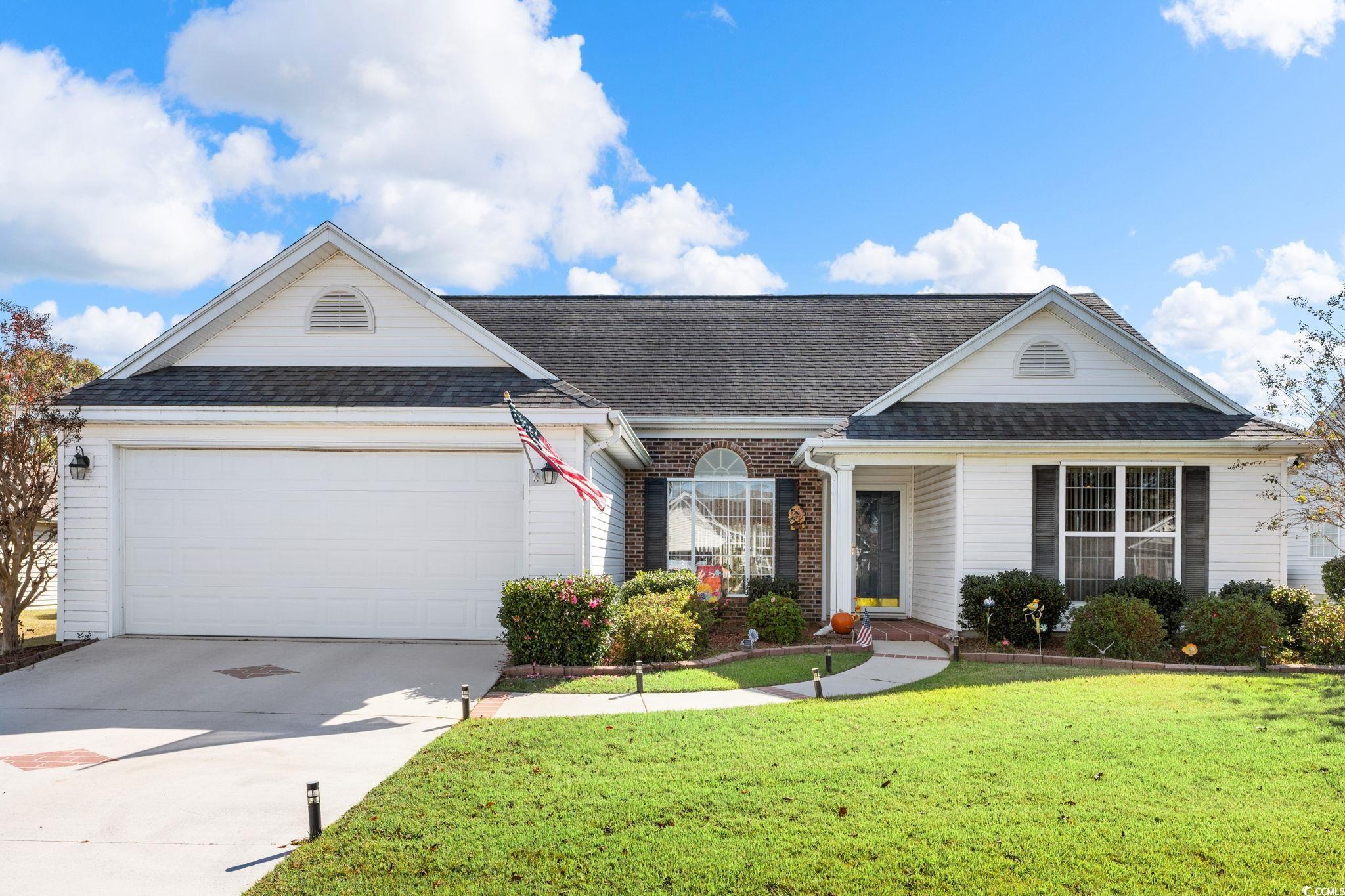 seller is motivated to sell this beautiful 3-bedroom two bath move in ready home nestled in southwood community with water view, low hoa and two swimming pools. as you enter into the foyer overlooking the great room, with open floor plan, cathedral ceilings, new flooring and large windows allowing plenty of sunlight washing over each room. the great room extends from the front of the home all the way to the back of the home allowing for all types of entertaining. the large kitchen with newer appliances has granite countertops and a breakfast bar with room for several bar stools and eat-in area with a bay window.  from the great room with cathedral ceilings, you have access to the bedrooms. the large private main bedroom has new flooring and enters into the main bathroom with: double sinks, tile flooring and a safe step walk-in tub/shower. both baths have been recently updated. the home does not have any carpeting and most of the flooring has been recently installed. the private fenced in backyard has been professionally planted with shrubs, full size trees, advanced sprinkler system, and a stamped patio for grilling, relaxing and enjoying the water view and wildlife. the home has been well maintained with many upgrades, (see supplied list of up-grades) including: new hvac system, new flooring in several rooms (no carpeting in the home), new fencing in back yard, new lighting and ceiling fans, new safe step tub/shower, granite counter tops, new appliances and much more! square footage is approximate and not guaranteed. the buyer is responsible for verification. this fantastic home can be your primary home, second home or an investment property. schedule you’re showing today!