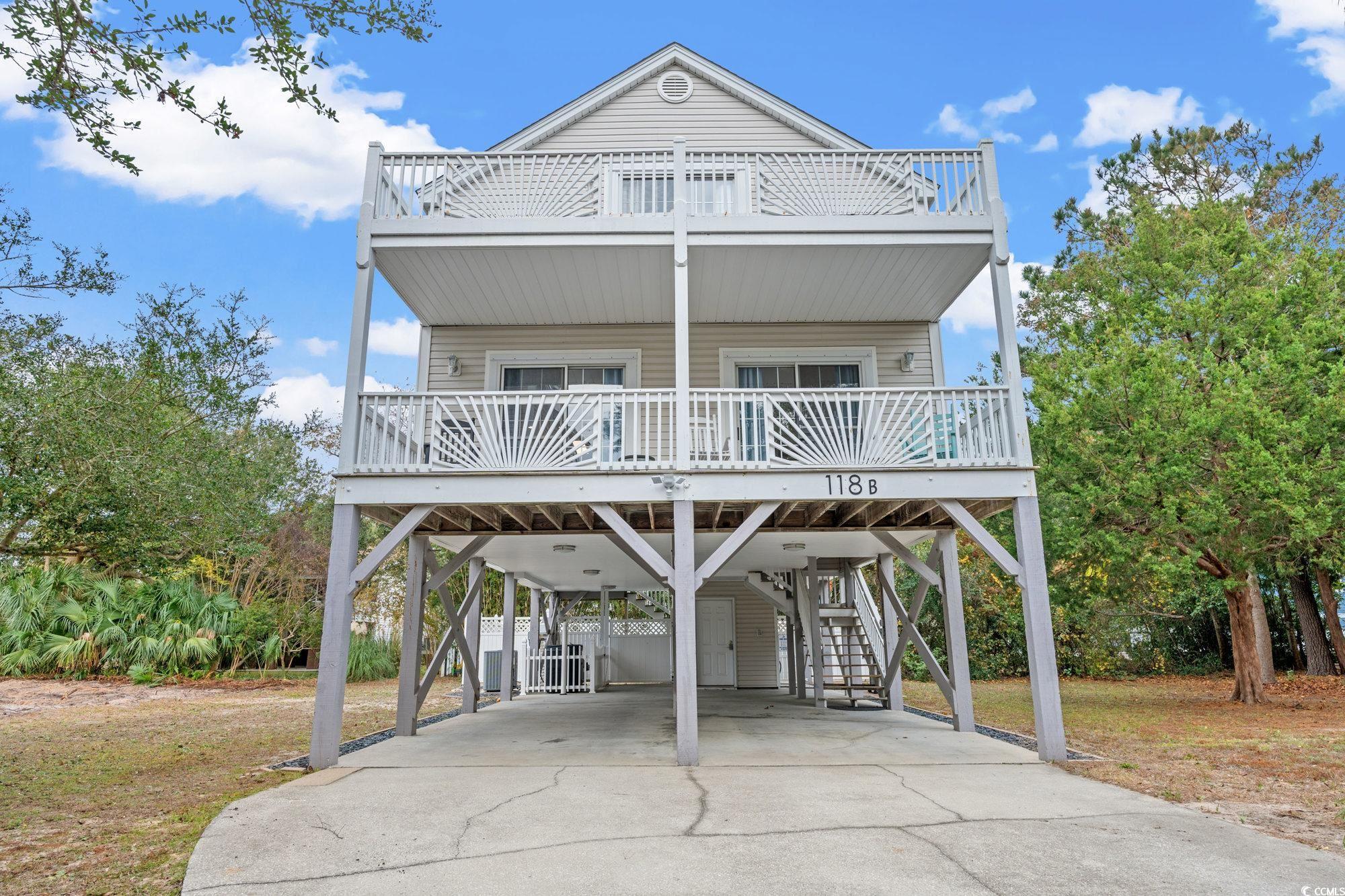 step into beachside bliss with this gem of a fully furnished, family-friendly beach house in surfside beach! it's not just a house; it's a paradise waiting for your family to create unforgettable memories while offering fantastic rental potential.  imagine a place where every convenience is at your fingertips: close to restaurants, shops, the surfside beach pier, dog park, tennis courts, library, farmers' market, and festivals. and let's not forget the short walk to those stunning white sand beaches—your ticket to endless summer fun.  now, here's the cherry on top: golf carts allowed! zoom around effortlessly to soak up all the nearby attractions. convenience at its finest, right?  this three-bedroom, three-bath haven comes loaded with perks: a private pool, outdoor shower, underneath parking, storage—you name it, it's there! fully furnished, it's the perfect canvas for your family's adventures, whether it's your full-time living space, a second home, or an investment property with an impressive rental history to flaunt.  updates? oh, they've been on a roll! from the nitty-gritty like updated light switches and outlets to the glamorous additions of new faucets, door hardware, ceiling fans, led lighting, and even a new pool pump and filter—the works! not to mention the fresh mattresses, bed frames, refrigerator, kitchen essentials, tvs, and a king-size mattress tucked into the pull-out couch.  this isn't just a house; it's a turnkey slice of heaven waiting for your family's laughter and a potential income generator for those times it's not echoing with your joy. an investment that's not just about bricks and mortar but a treasure trove of family stories waiting to unfold.
