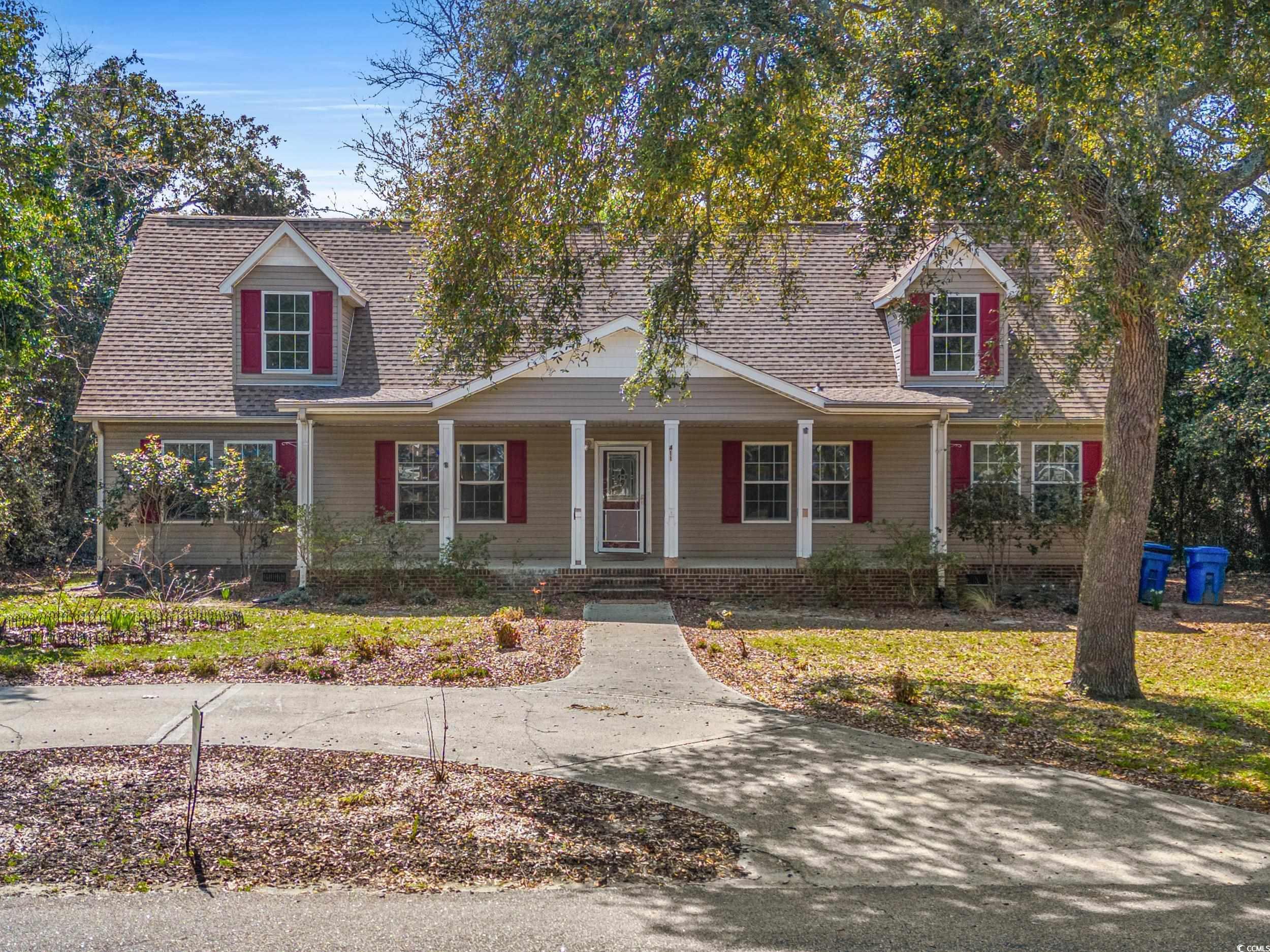 welcome to coastal living! this charming myrtle beach modular home on over half an acre offers a perfect blend of comfort and convenience. walk up to the inviting front porch and into the beautiful foyer area where you will be greeted by a spacious interior. the open floor plan seamlessly connects the living, dining, and kitchen areas, creating an ideal space for entertaining guests or enjoying quiet evenings at home. the large kitchen offers ample counter space, making it a delight for any home chef. the master suite provides a generously sized walk in closet and ensuite bathroom. the additional two bedrooms can easily adapt to your needs, whether it be a home office or guest room. approximately 1000 sf of unfinished bonus space upstairs to use anyway you like and add your personal touch. step outside into the large backyard and discover a perfect spot for enjoying the coastal breeze or hosting weekend barbecues. brand new roof in 2023 and hvac replaced within the last 5 years. room for rv or boat parking and no hoa! this sought after location of the golden mile provides easy access to all myrtle beach has to offer, including only a short walk to the beach. don't miss the opportunity to make this your new coastal retreat – where comfort meets convenience in the heart of myrtle beach!  this house is tenant occupied, please do not knock on the door without an approved showing with an agent.