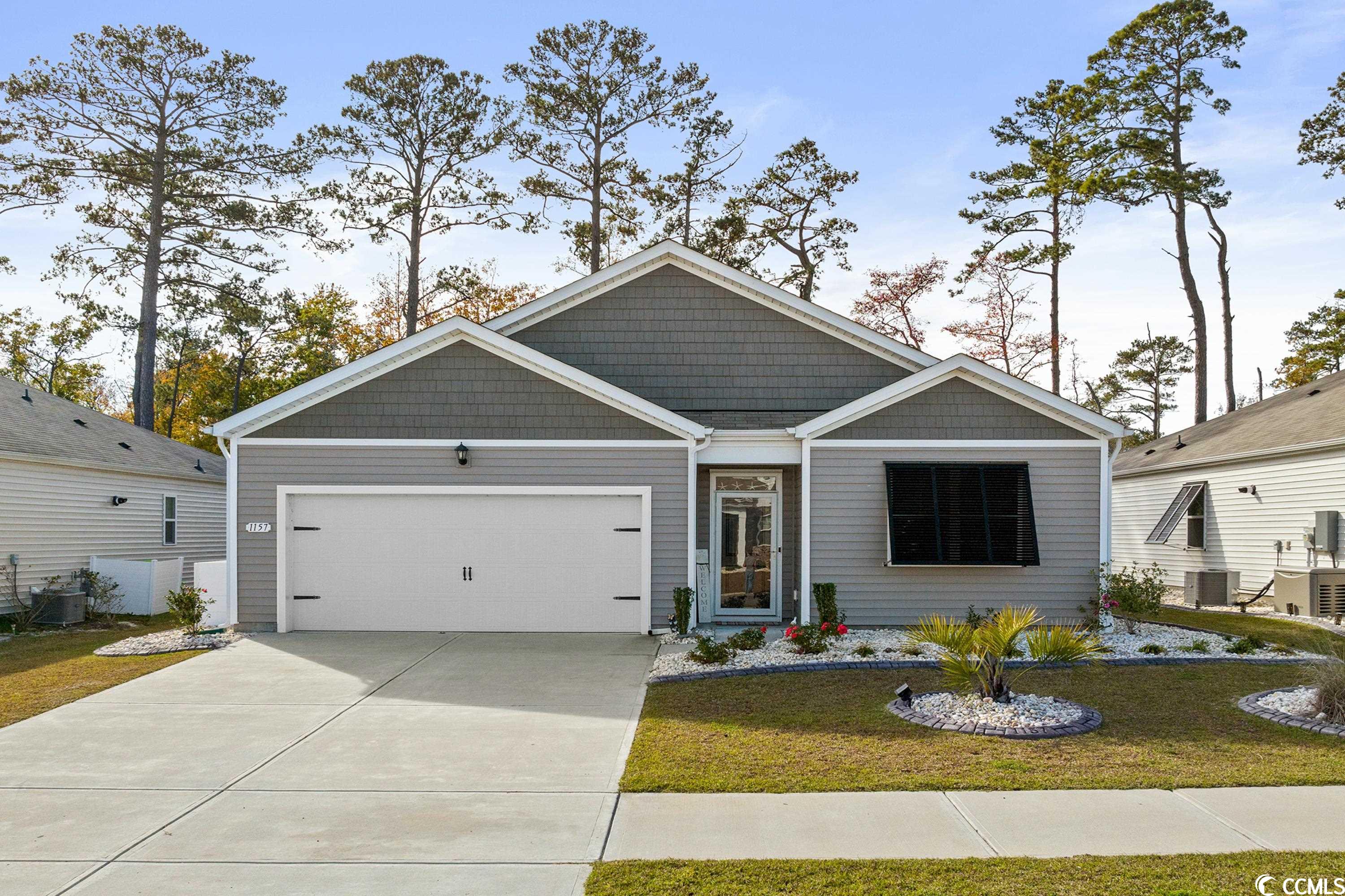 welcome to 1157 maxwell drive! this meticulous 4-bedroom, 2-bathroom house has all the upgrades and has been very well maintained, ready for you to move in. this exquisite home features laminate flooring throughout, tile floors in the bathrooms, a wonderful fireplace, screened in porch and a spacious fenced in backyard. the kitchen boast an open concept looking into the living room with granite countertop, tile backsplash, stainless steel appliances and all the cabinet space you will need. hurricane shutters were also installed on the home to give you that added protection during those stormy months but they also add a beautiful curb appeal to the home. the fenced in backyard is very private backing up to trees so you can sit outside and enjoy the peacefulness this home has to offer. heather glen is one of the most sought after communities in little river offering resort like amenities with a pool, clubhouse, fitness center, dog park and so much more. the sandy beaches, shopping, restaurants and more are located within minutes. location doesn't get any better than this. be sure to schedule your showing today before it's too late!