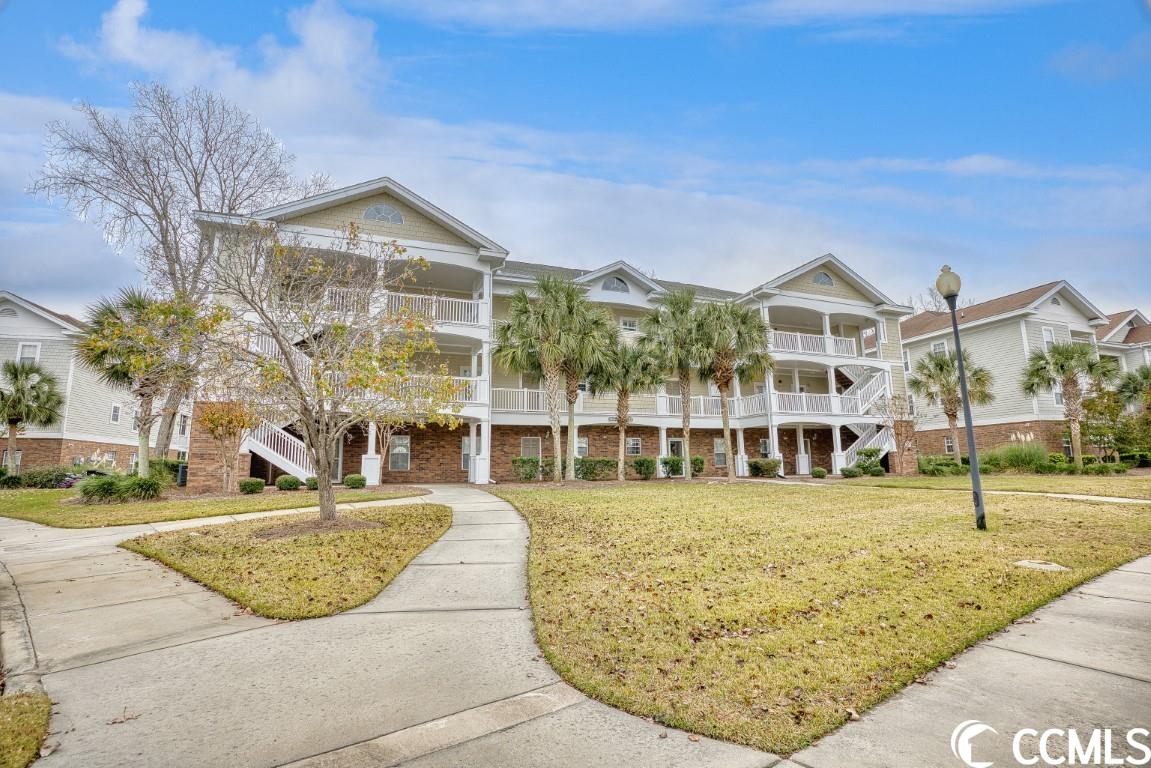 welcome to this fully furnished, 2 bed, 2 bath golf villa in the ironwood community of barefoot resort. this top floor, end unit features an open floor plan and vaulted ceilings. the kitchen invites guests to grab a seat at the breakfast bar, while the dining room/living room combo makes entertaining a breeze! the master suite offers an abundance of natural light, two large closets, and a tub/shower combo. the second bedroom is spacious and is accessed through a private hallway. never waste another day indoors with a private balcony and attached outdoor storage closet. ironwood owners can enjoy access to all of the barefoot amenities; including, outdoor community pools, the golf clubhouse, driving range, barefoot marina, and private oceanfront cabana with gated parking. barefoot resort is located near all the best dining, entertainment, and shopping that north myrtle beach has to offer! schedule your showing today and start living the barefoot life!