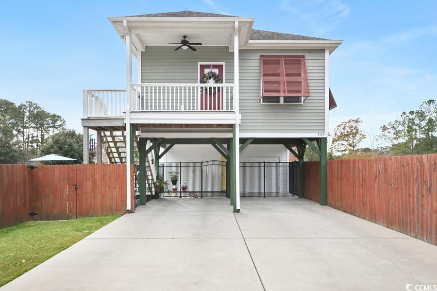 welcome to your dream coastal retreat right in murrells inlet with no hoa!  this magnificent four bedroom, three bathroom raised beach home is located just minutes from the beautiful beaches of garden city, the murrells inlet marshwalk, huntington beach state park and brookgreen gardens.  it features a light filled, open concept living, dining and kitchen area, two bedrooms and two full baths all on the main floor.  the ensuite master bath is neatly appointed with a garden tub for your soaking pleasure.  there are an additional two bedrooms and another full bath located on the first floor with access to the outdoor area via a concrete ramp.  this property also features an inground heated saltwater pool, three spacious outbuildings (one equipped with plumbing), hurricane shutters and boasts a large fully fenced half acre lot.  bring your rvs, boats, trailers, and other toys!  call for your showing today and be here basking in the sun before spring arrives!