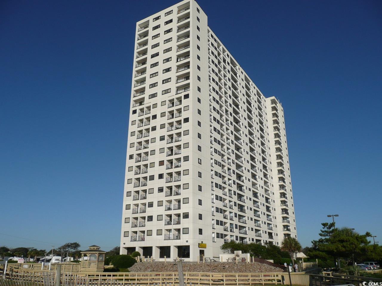 twenty stories up and a great 2-bedroom, 2-bath condo with a split bedroom floorplan in the renaissance tower of myrtle beach resort overlooking the grand strand.  the updates are not just plentiful but well thought out to take advantage of all the condo can offer.  updated appliances and resurfaced cabinets, granite countertops, ceramic plank flooring throughout the entire condo, new 2023 hot water heater, and updated vanities and commodes in both baths. newer furniture in all rooms and ceiling fan in the living room.  completely ready for however you want to use it whether it be as a primary residence, an oceanside retreat, or as an investment property with short or long term rentals.  this will definitely put a smile on your face and anyone lucky enough to stay here.  all this and all the resort has to offer that make it one that families come back to year after year.  myrtle beach resort is a 33-acre gated oceanfront community with many amenities including six pools with two indoors, a lazy river, hot tubs, saunas, tennis courts, pickleball, fitness rooms, bocce court, 24-hour security, and activities for all ages from playgrounds to a beachfront bar & grill with seasonal entertainment. conveniently located on highway 17 just north of sr 544, myrtle beach resort is convenient to all the area has to offer. square footage is approximate and not guaranteed. buyer responsible for verification.