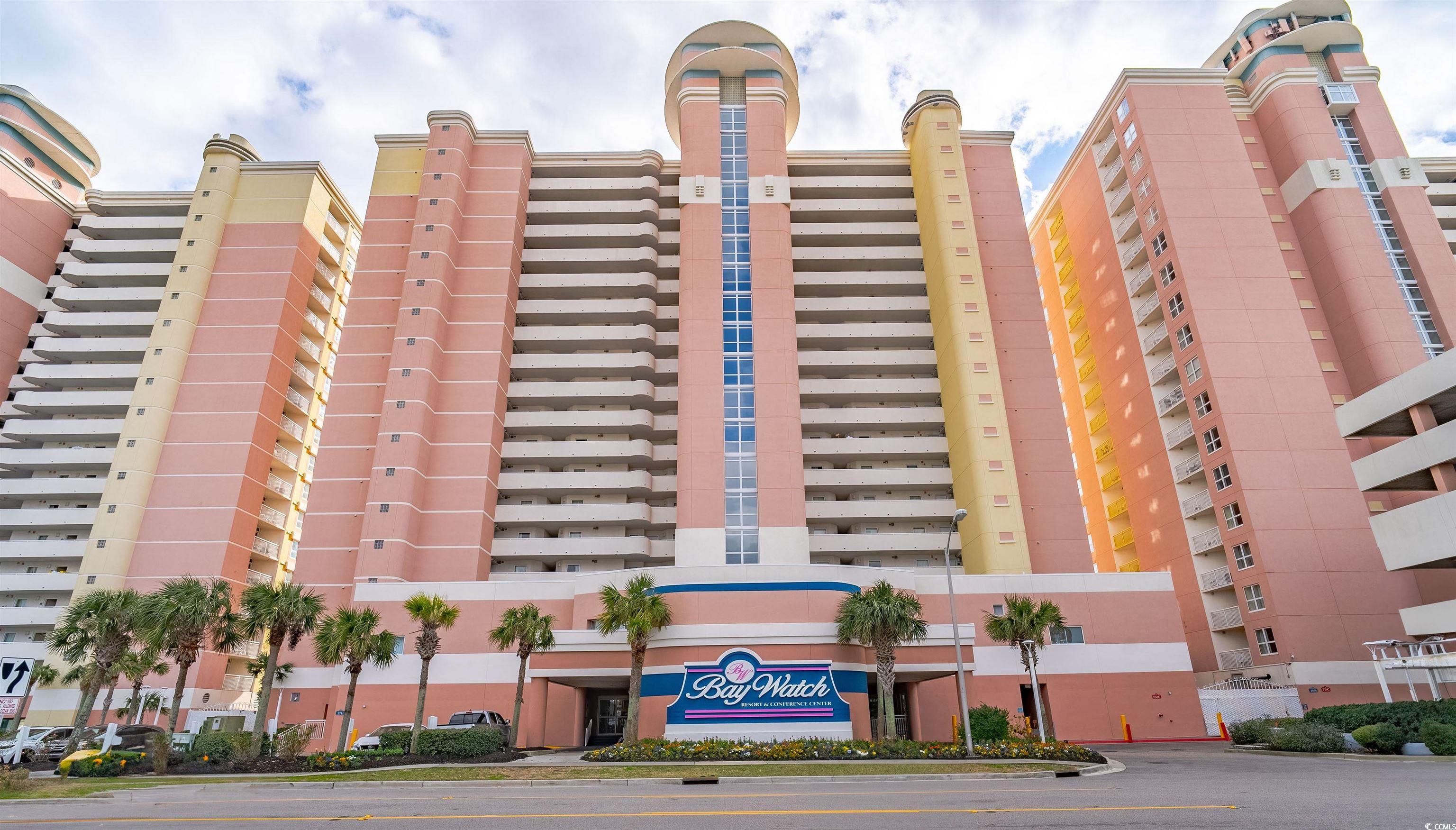 welcome to your dream oceanfront condo, located in a quiet and highly desirable part of north myrtle beach, at the baywatch resort in beautiful north myrtle beach! this condo provides the perfect balance between tranquility and convenience. you're just steps away from the pristine sandy beaches, ensuring that you can enjoy a leisurely stroll or a day of beachcombing whenever you please. the 2-bedroom, 2-bathroom gem is more than just a home; it's a luxurious coastal oasis that promises a lifestyle of relaxation, entertainment, and endless seaside charm.  boasting stainless steel appliances and stunning quartz countertops in the kitchen, it adds a touch of elegance to your daily routine. when you're ready to explore the vibrant side of the area, you'll find yourself conveniently close to the best shopping, dining, and entertainment north myrtle beach has to offer. everything is within easy reach, whether you're in the mood for a romantic dinner, a shopping spree, or a fun night out.  the baywatch resort is not just a place to live; it's a world-class vacation destination right at your doorstep. you'll be spoiled with amenities, including onsite dining, indoor and outdoor pools, and a lazy river where you can lounge on a float and soak up the sun. stay active at the fitness center, unwind in the hot tubs, or simply relax by the poolside with a tropical drink in hand.  hurry & schedule your showing today!