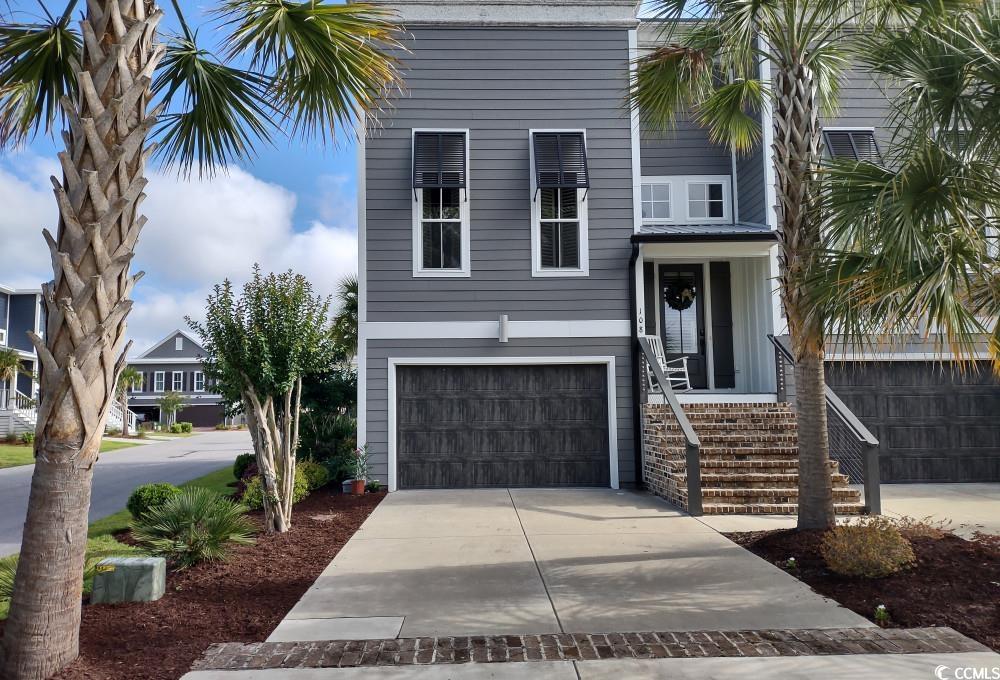 property 108 landing rd, located in the serene town of pawleys island, south carolina, is a stunning townhouse built in 2018. this townhouse boasts two bathrooms, providing ample space for the occupants' comfort and convenience. spread across two stories, this townhouse offers a spacious living experience. the main level serves as the heart of the home, featuring a master bedroom and a well-appointed kitchen. the main room is designed to be a comfortable retreat, boasting large windows that flood the space with natural light and are accented by a rustic brick wall. the townhouse has been well-maintained allowing for immediate occupancy. *oceanfront private beach house *community pool *historic plantation house - built in 1740 *more than 2000 restaurants in the  myrtle beach area *over 90 golf courses in and around myrtle beach