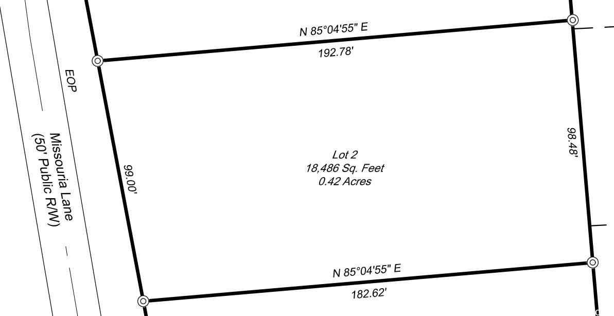 Lot 2 Missouria Ln. Conway, SC 29526