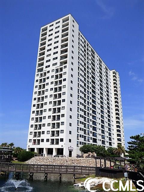 this beautiful 2-bedroom/2-bath oceanfront condo in the renaissance tower of popular myrtle beach resort allows you the perfect start to each day - watching the sunrise over the big, blue atlantic ocean. from your balcony or any room in the home, enjoy the views of the beach, the sea, even watch the lights and activity of the grand strand from a few as well.  expanded kitchen with newer cabinets and a single level counter/breakfast bar to expand your space for eating or cooking.  ceramic tile throughout and all new windows and exterior doors.  this home is ready to use as you see fit whether it be as a dreamy primary residence, a wonderful beach escape, or as an income producing rental because everyone wants to be oceanfront.  myrtle beach resort is a 33-acre gated oceanfront community with many amenities including six pools with two indoors, a lazy river, hot tubs, saunas, tennis courts, fitness rooms, bocce court, game room, 24-hour security, and activities for all ages from playgrounds to a beachfront bar & grill. conveniently located on highway 17 just north of sr 544, myrtle beach resort is convenient to all the area has to offer. square footage is approximate and not guaranteed. buyer responsible for verification.