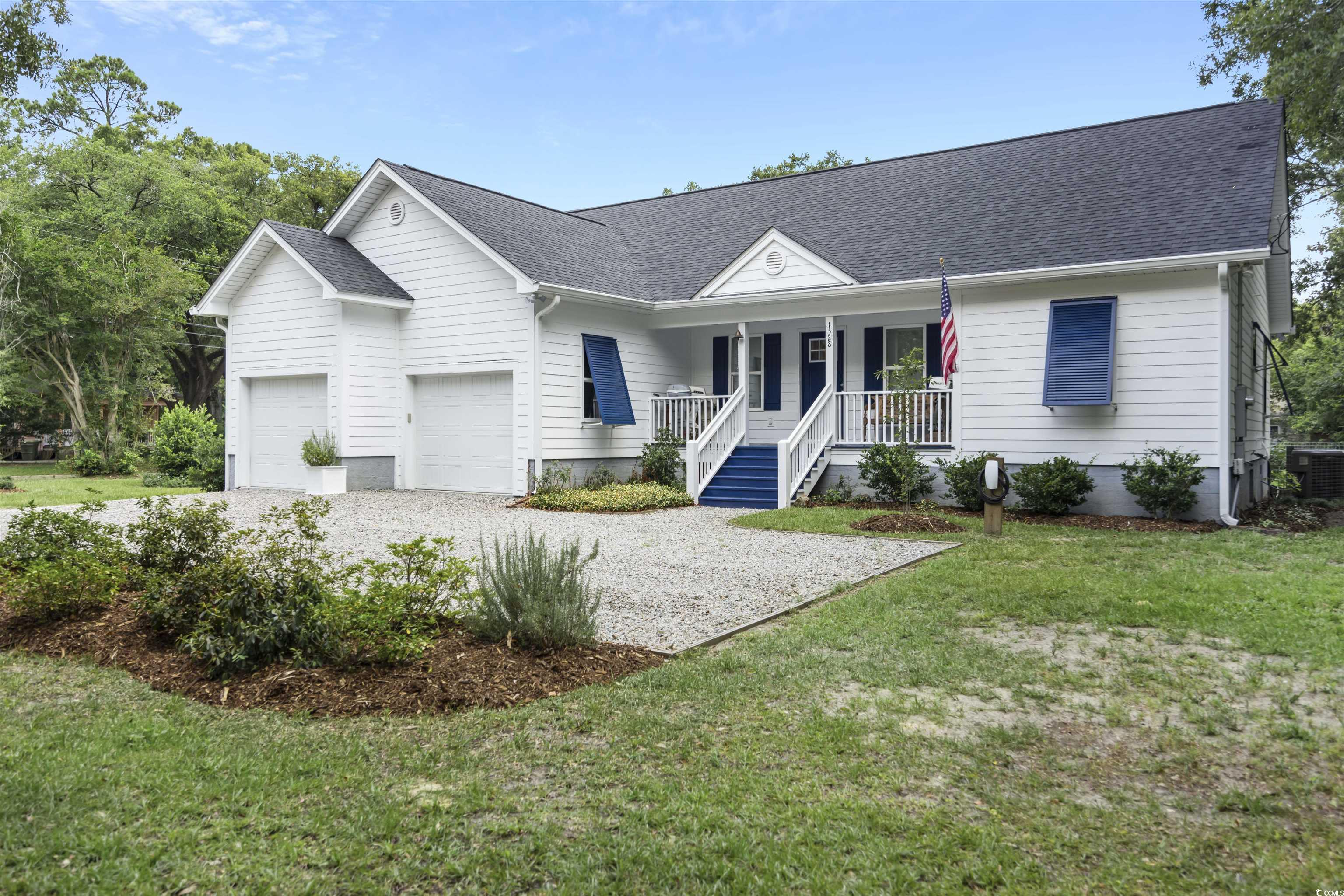 this won't last.  schedule your showing today of this well-located, meticulously kept ranch with open floor plan, eco-friendly bamboo and cork flooring, all new kitchen with white shaker cabinets, quartz countertops, prep island, pantry, kohler sink and faucet and all new lg appliances.  guest bath is newly remodeled with kohler pedestal sink, shower head, and faucets with glass tile.   additional amenities include laundry room, with custom teak counter and shelving, well fenced-in landscaped yard, blue stone patio, two bay garage, freshly painted exterior, crushed granite driveway, electric car charger, an app controlled garage opener, an encapsulated crawl space, multiple garage storage cabinets and a roomy screen porch with a swing for relaxing.  an easy walk to georgetown's harborwalk and historic front street with its shops, restaurants, museums, and events.   this is a rare find!