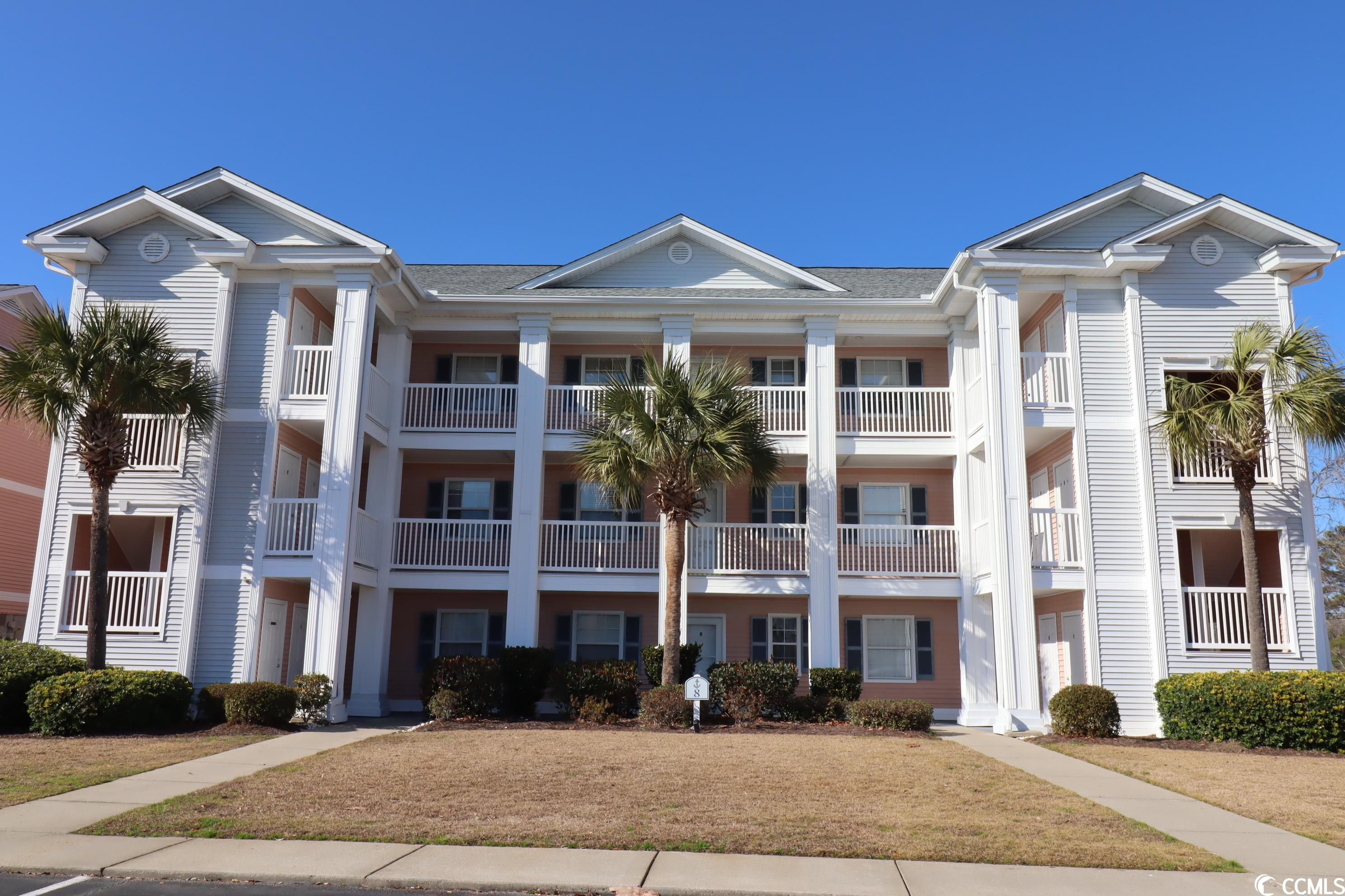 you will not want to miss out on this beautiful 2 bedroom 2 bath condo in the highly desired gated community of waterway village off river oaks drive in carolina forest! lvp waterproof flooring & carpet line this adorable condo with an amazing golf course view. hvac replaced 2023. this unit comes with 2 outside storage closets perfect for storing all your beach equipment! building 8 is located steps from the indoor pool & the bbq area. be sure to stroll around the beautiful property! waterway village offers heated indoor pool, pickleball/tennis court, basketball court, putting green & outdoor pool with hot tub where you can enjoy a relaxing afternoon while you watch the boats on the intracoastal waterway go by!! there is a walkway along the waterway with sitting areas, a pier with gazebo & day dock. waterway village is a great community with plenty of social activities. hoa includes wifi, security, monthly pest control, water, basic cable, internet service & so much more!! come see all that waterway village has to offer!!