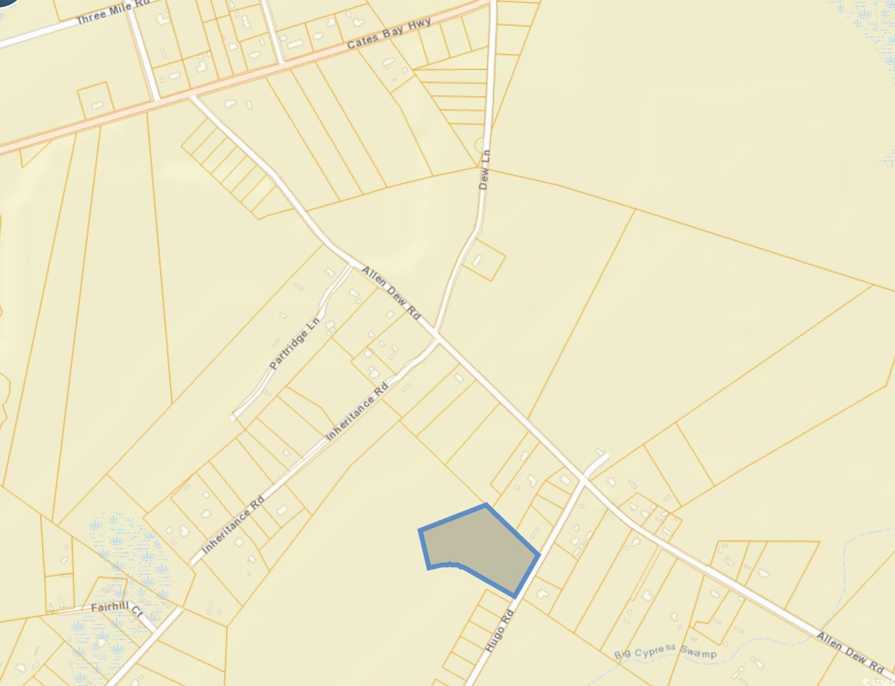 this expansive parcel of land, just under 6 acres, offers a prime opportunity for development near cate's bay highway in conway. this lot is already level & cleared. all highlands, zoned cfa. the property boasts versatile commercial and residential potential. with over 300 feet of frontage on hugo road, the land is easily accessible. additionally, water and sewer connections are available on hugo road, enhancing the property's appeal for various projects. whether you're looking to establish a commercial venture or create a residential community, this property presents a rare and promising investment opportunity.