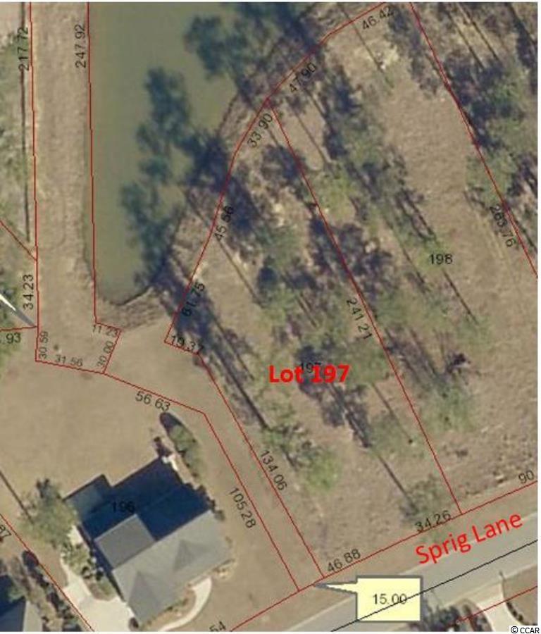 Lot 197 Sprig Ln. Murrells Inlet, SC 29576