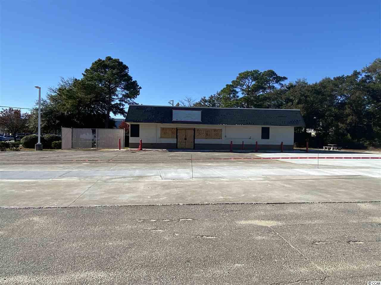 prime location: 1.03 acres on a hard corner at traffic light. previously circle k convenient store. building is over 2500 sq ft that sits on a large comer lot at the light at hwy 17 and hwy 707. open floor plan on interior of building. underground gas tanks have been removed. parcel available for sale as well as lease.  national tenants surround this property including food lion, cvs, auto zone, bb&t, waffle house, and many more. scrubby's car wash is directly across the street. four lane access to hwy 17, 707 , 31. one of the highly densely populated area in georgetown and horry counties.