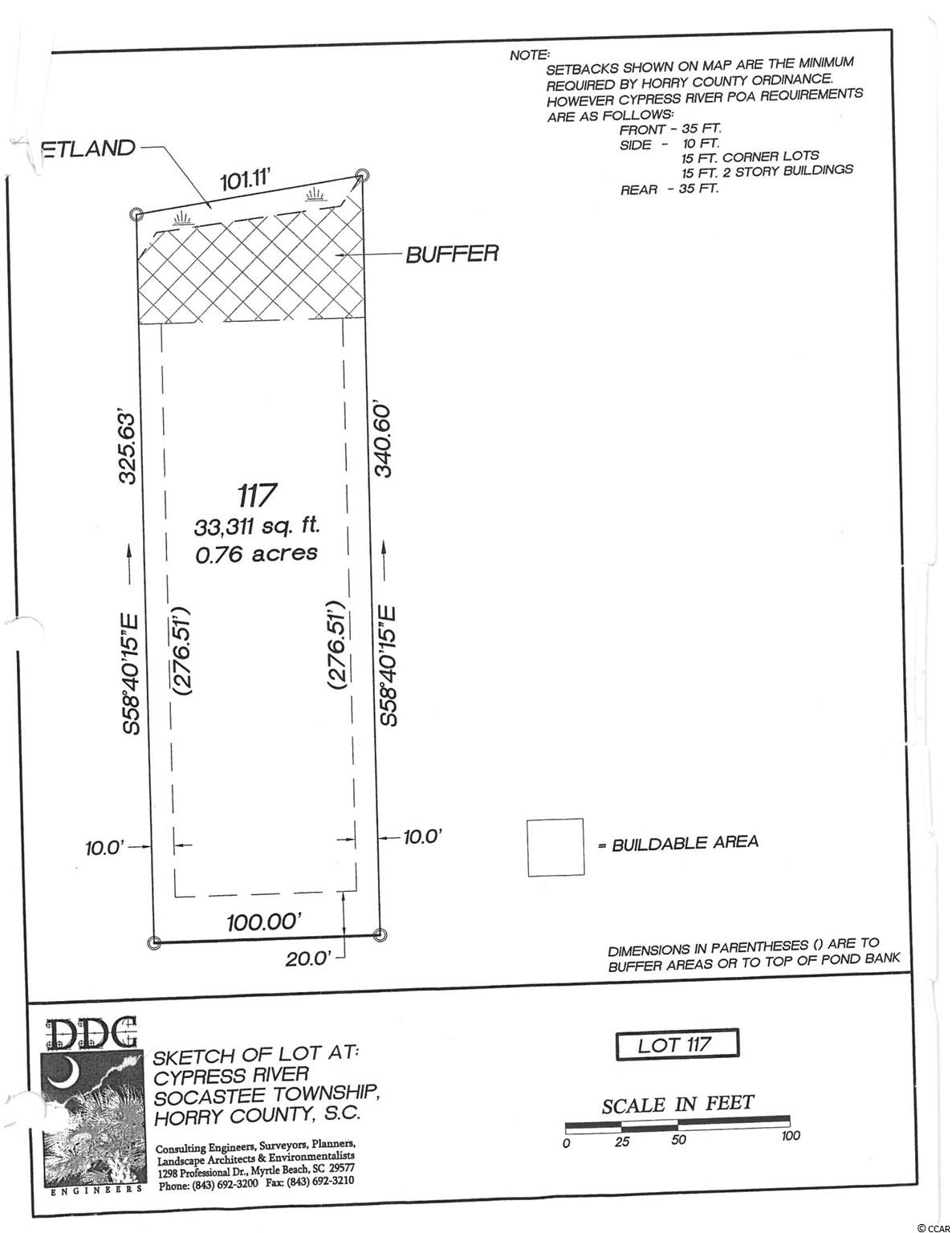 Lot 117 Henry Middleton Blvd. Myrtle Beach, SC 29588