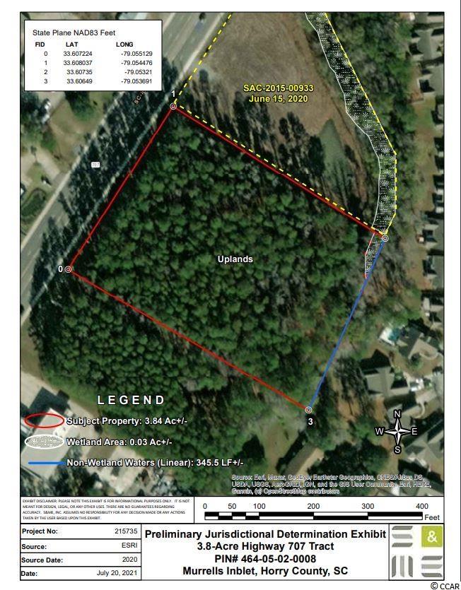 3.84 Acres Highway 707 Murrells Inlet, SC 29576