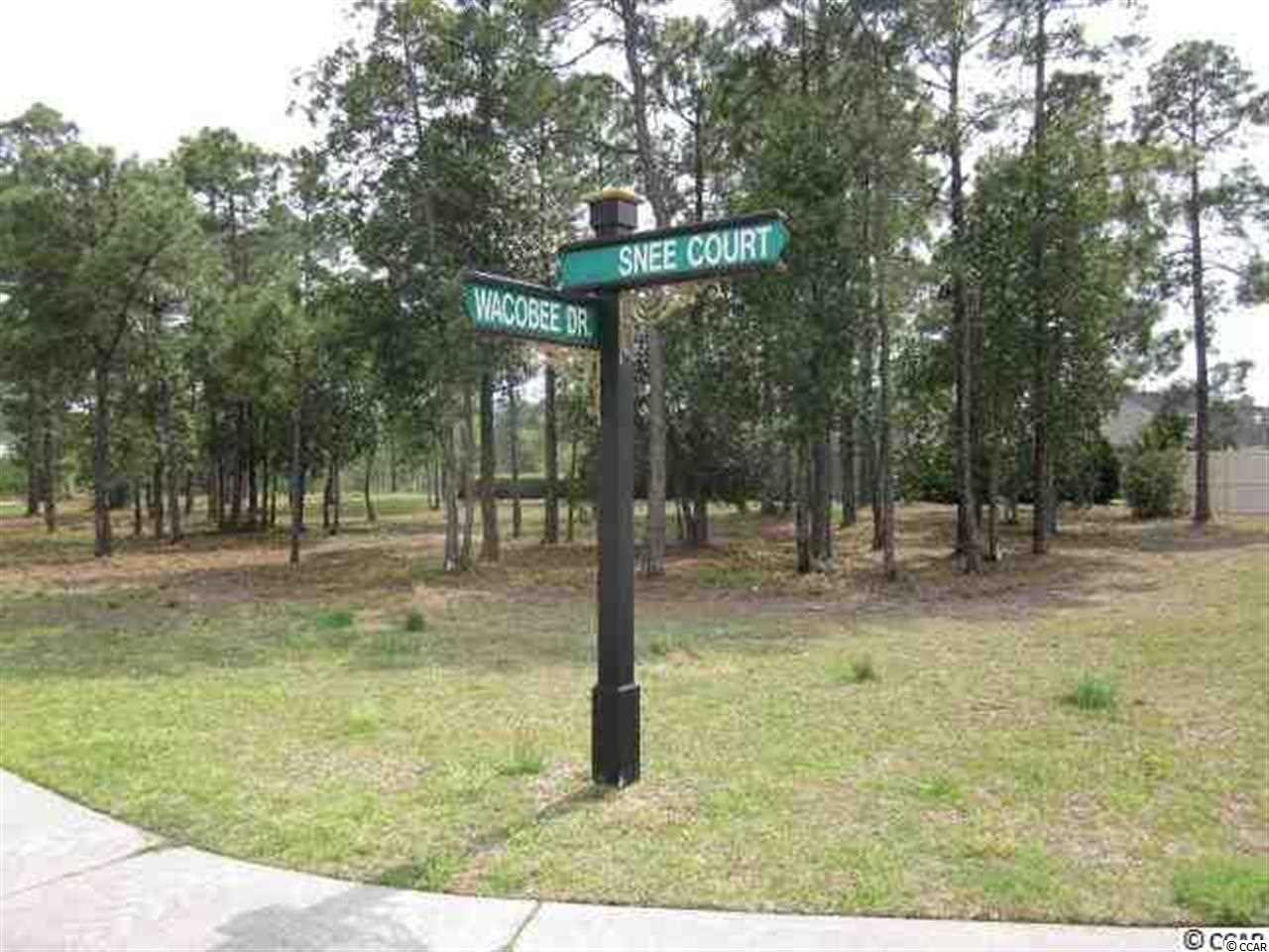 Lot 404 Wacobee Dr. Myrtle Beach, SC 29579