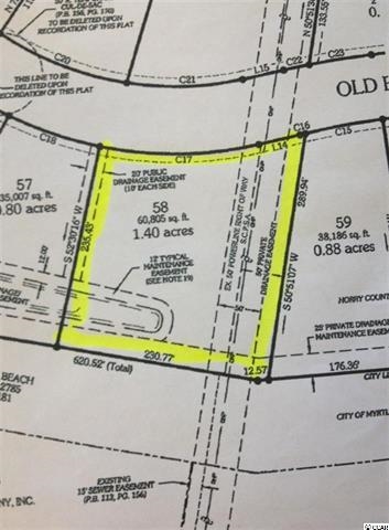 Lot 58 Old Bryan Dr. Myrtle Beach, SC 29577