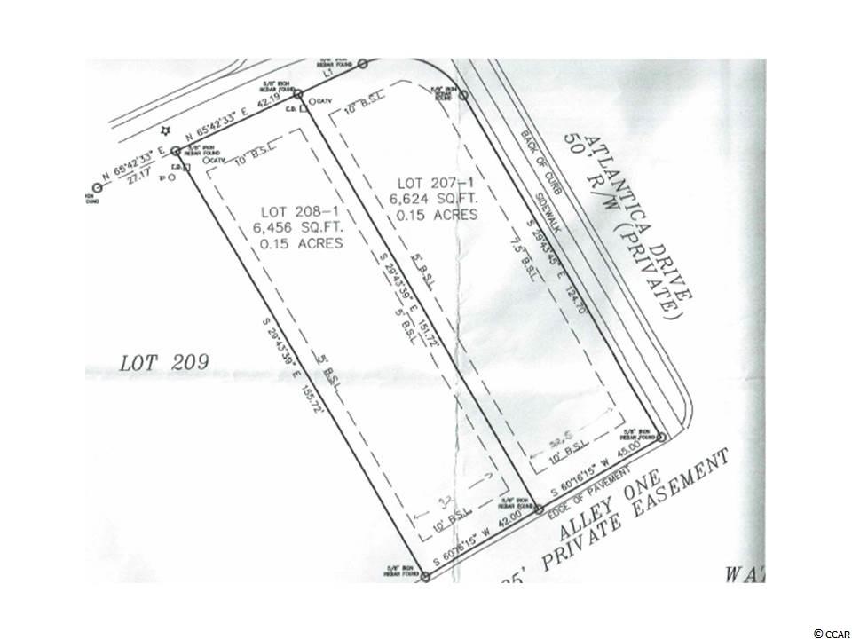 Lot 208 Crystal Waterway Dr. Myrtle Beach, SC 29579