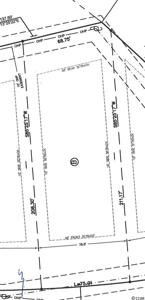 Lot 1B Country Club Ct. Myrtle Beach, SC 29577