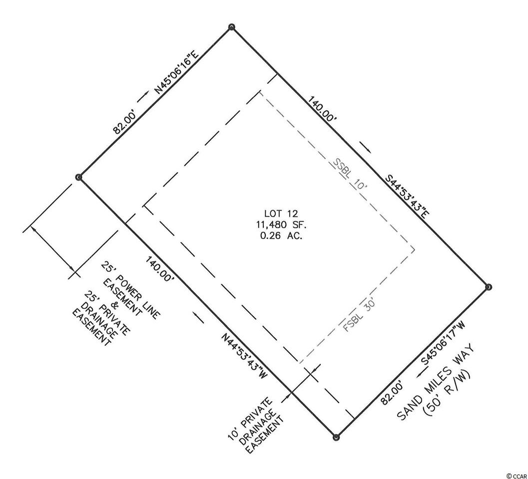 Lot 12 Sandy Miles Way Myrtle Beach, SC 29577