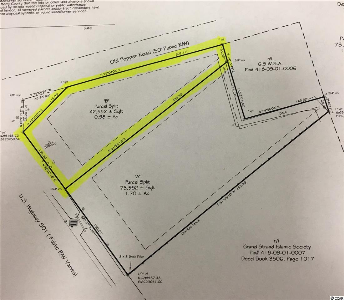 Waccamaw Blvd. Myrtle Beach, SC 29579