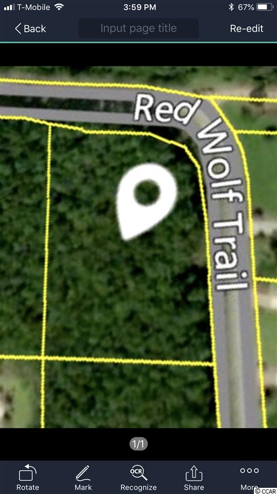 Lot 4 Redwolf Trail Myrtle Beach, SC 29579