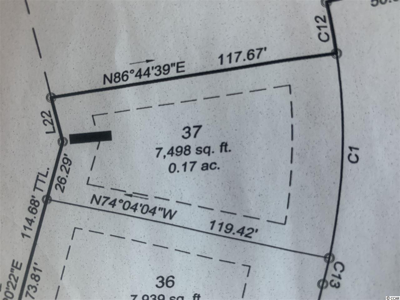 Lot 37 Pomo Dr. Myrtle Beach, SC 29579