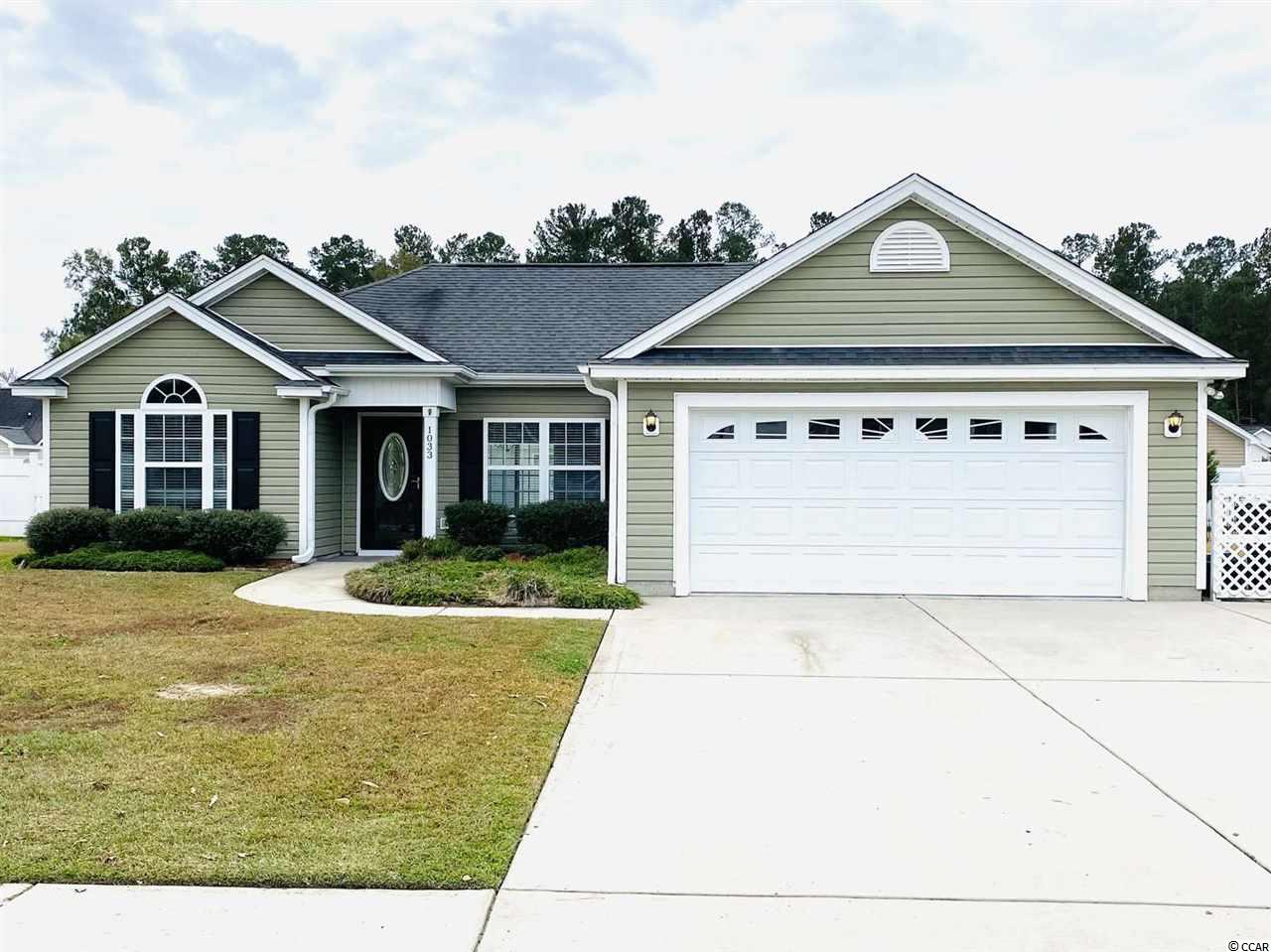 1033 Macala Dr. Conway, SC 29527