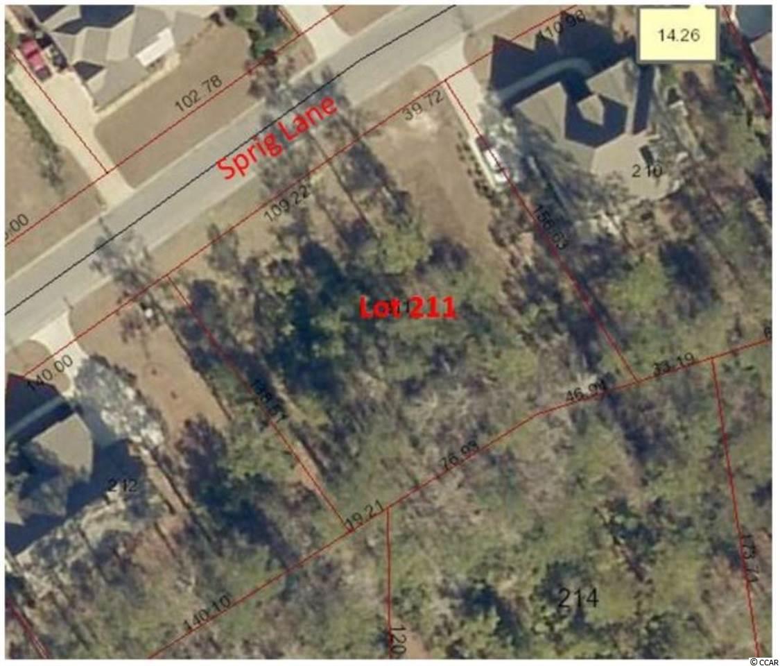 Lot 211 Sprig Ln. Murrells Inlet, SC 29576